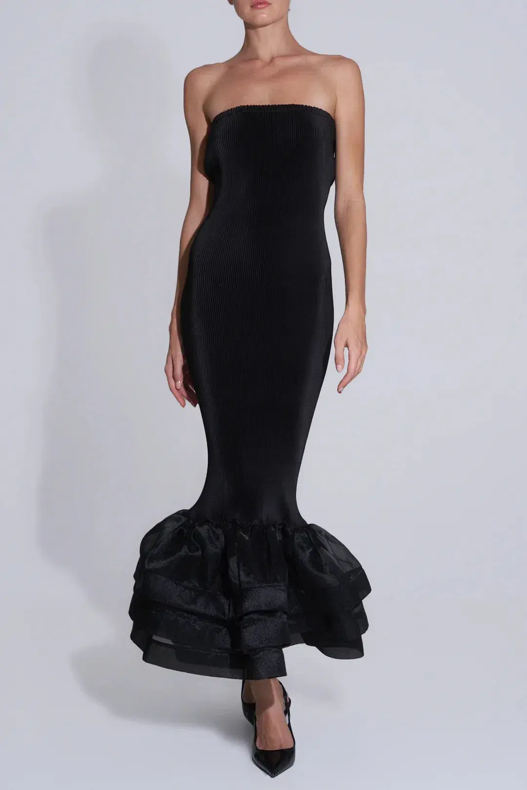L'idee Woman Ramblas Midi Dress Black Size 8 - Image 2