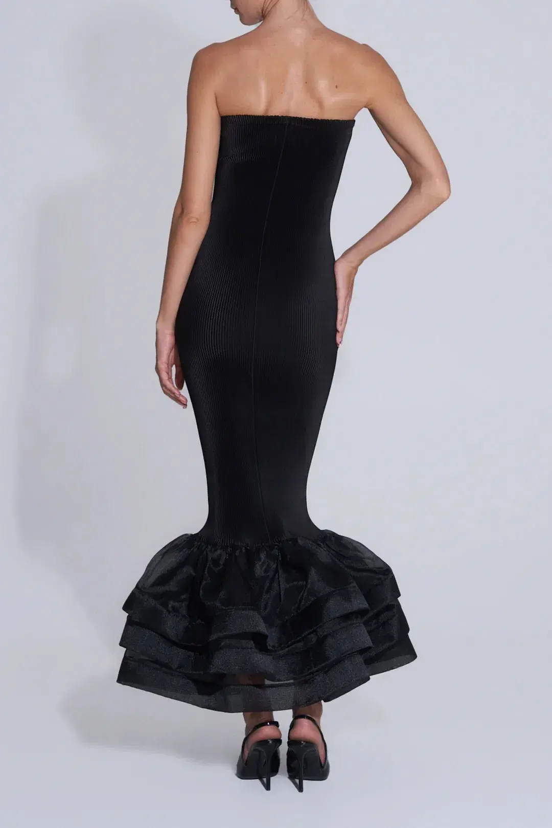 L'idee Woman Ramblas Midi Dress Black Size 8 - Image 4