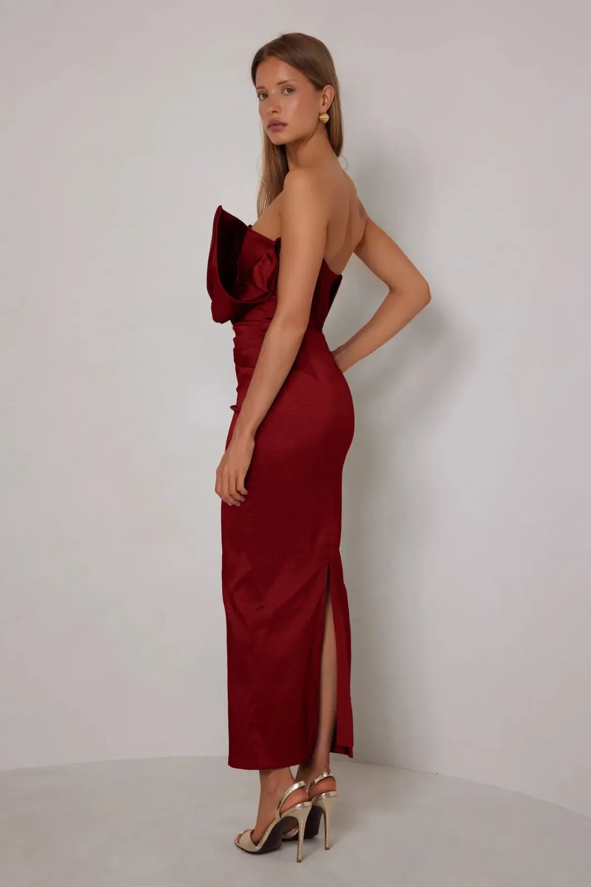 Elle Zeitoune Miles Maxi Wine Size 14 - Image 2