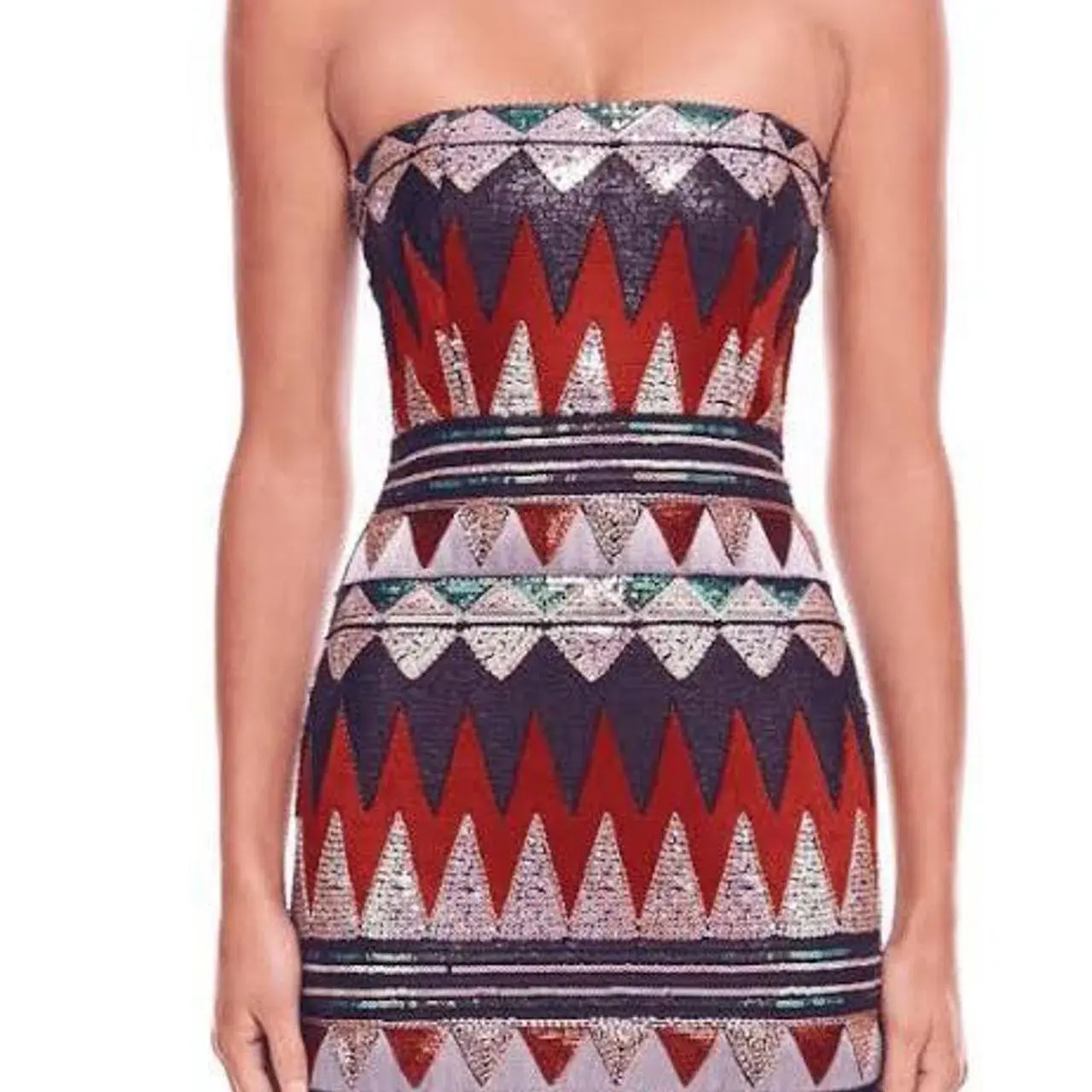 Eliya the Label Perplex Dress Multi Sequin Size 6  - Image 2