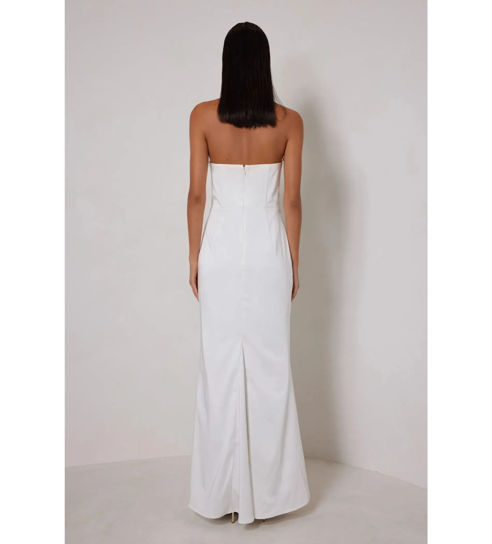 Elle Zeitoune Annie Maxi Dress White Size 8 - Image 3