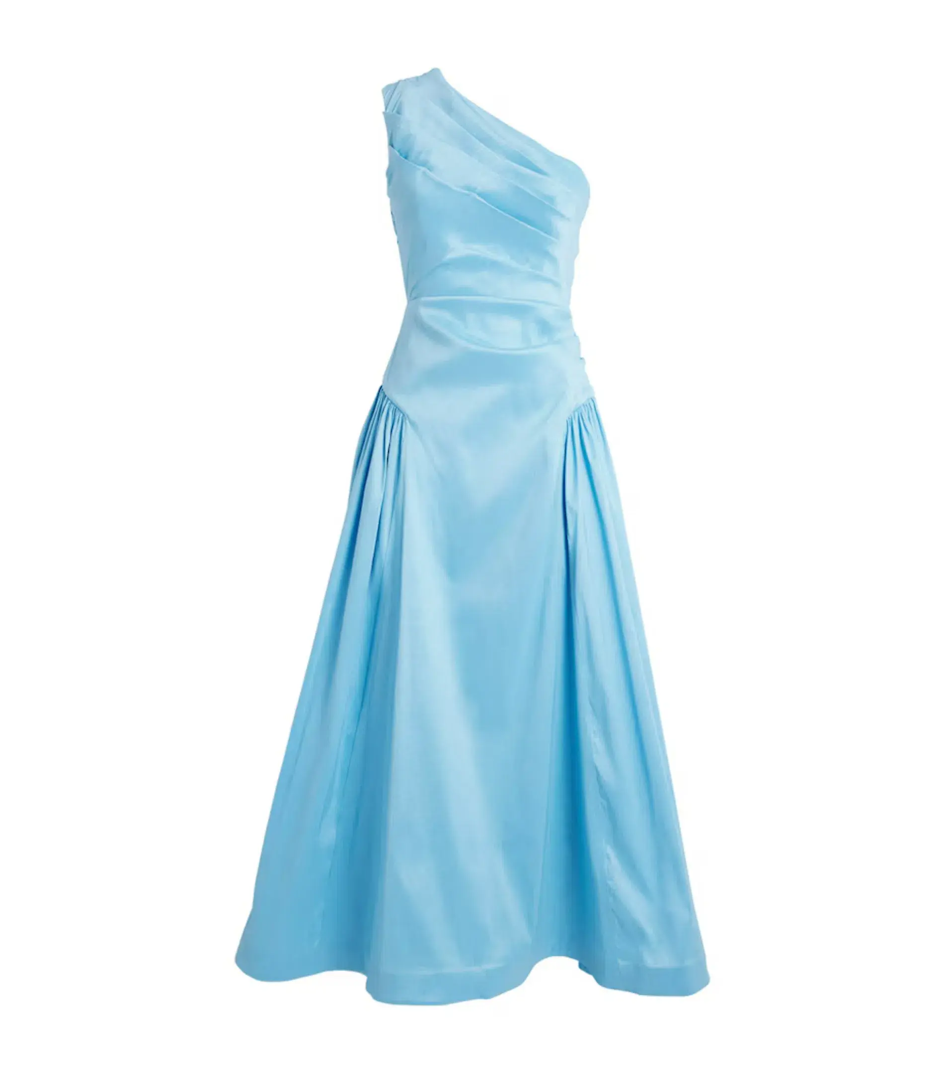 Rachel Gilbert Banksia Midi Dress Blue Size AU 10 - Image 4