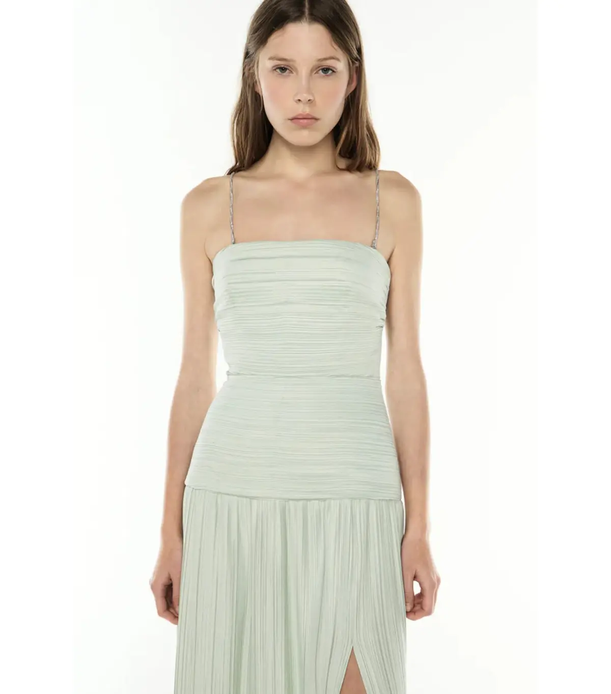 Manning Cartell Royal Debut Maxi Dress Sage Size AU 12 - Image 3