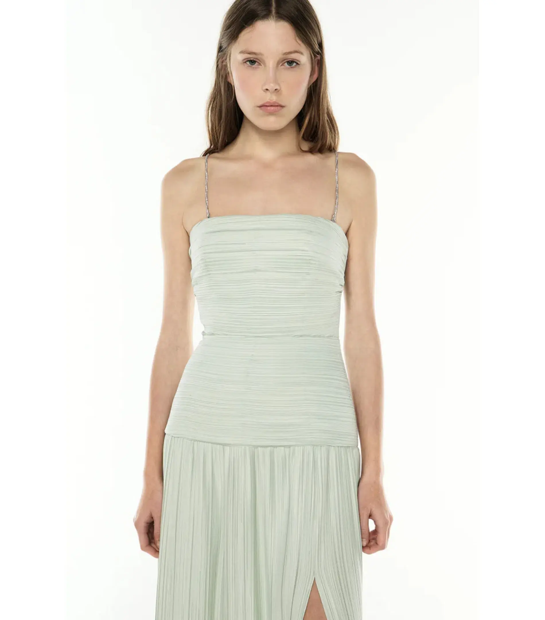 Manning Cartell Royal Debut Maxi Dress Sage Size AU 12 - Image 3