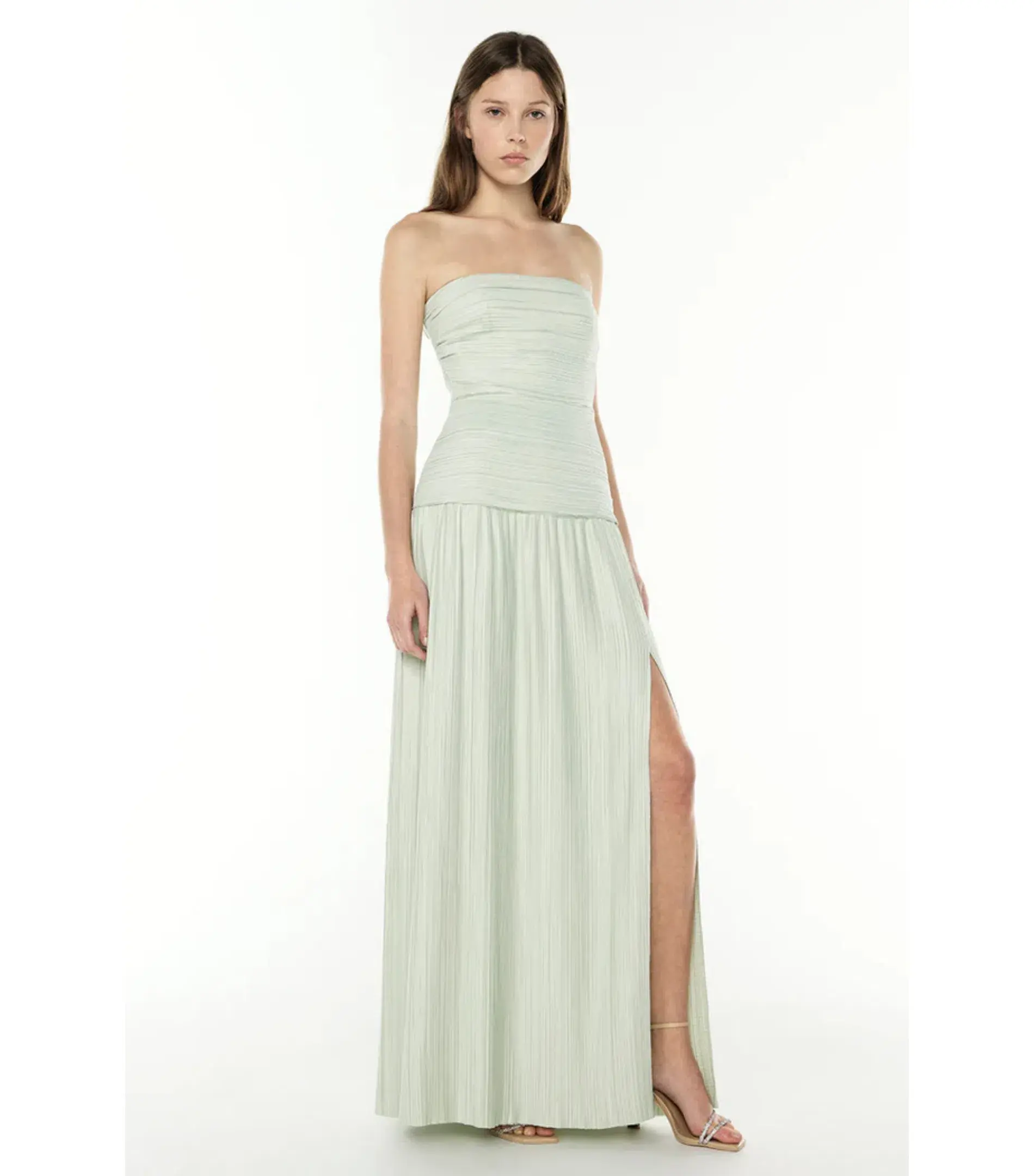 Manning Cartell Royal Debut Maxi Dress Sage Size AU 12 - Image 4