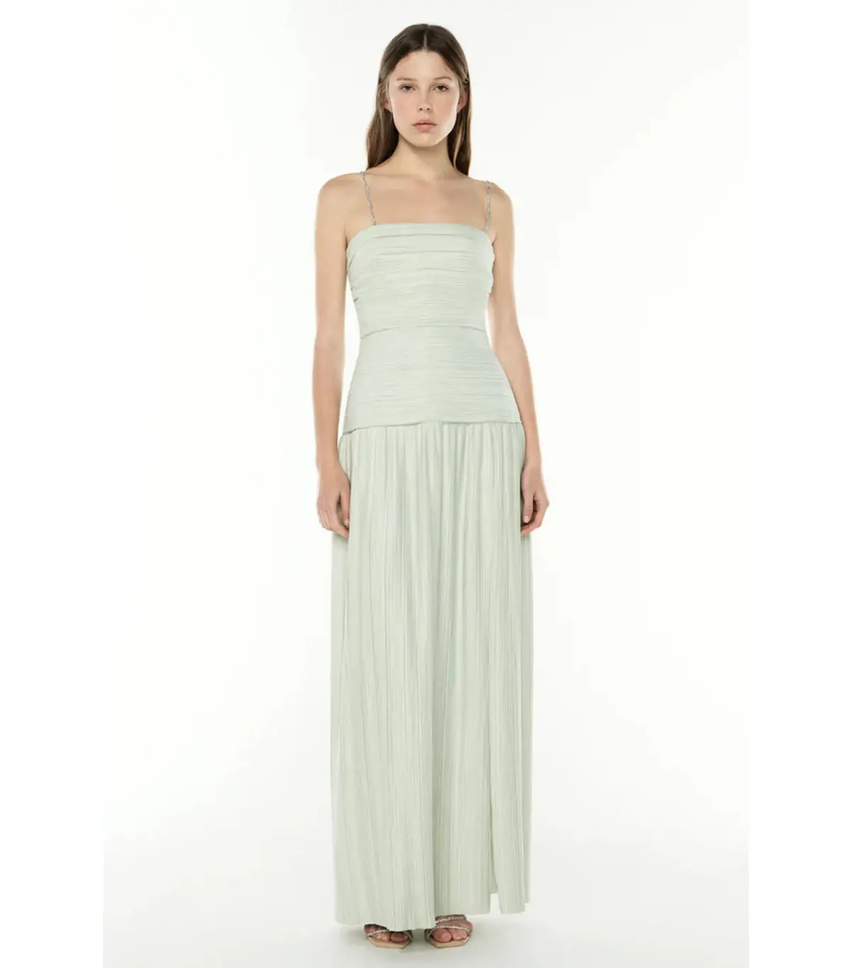 Manning Cartell Royal Debut Maxi Dress Sage Size AU 12 - Image 1