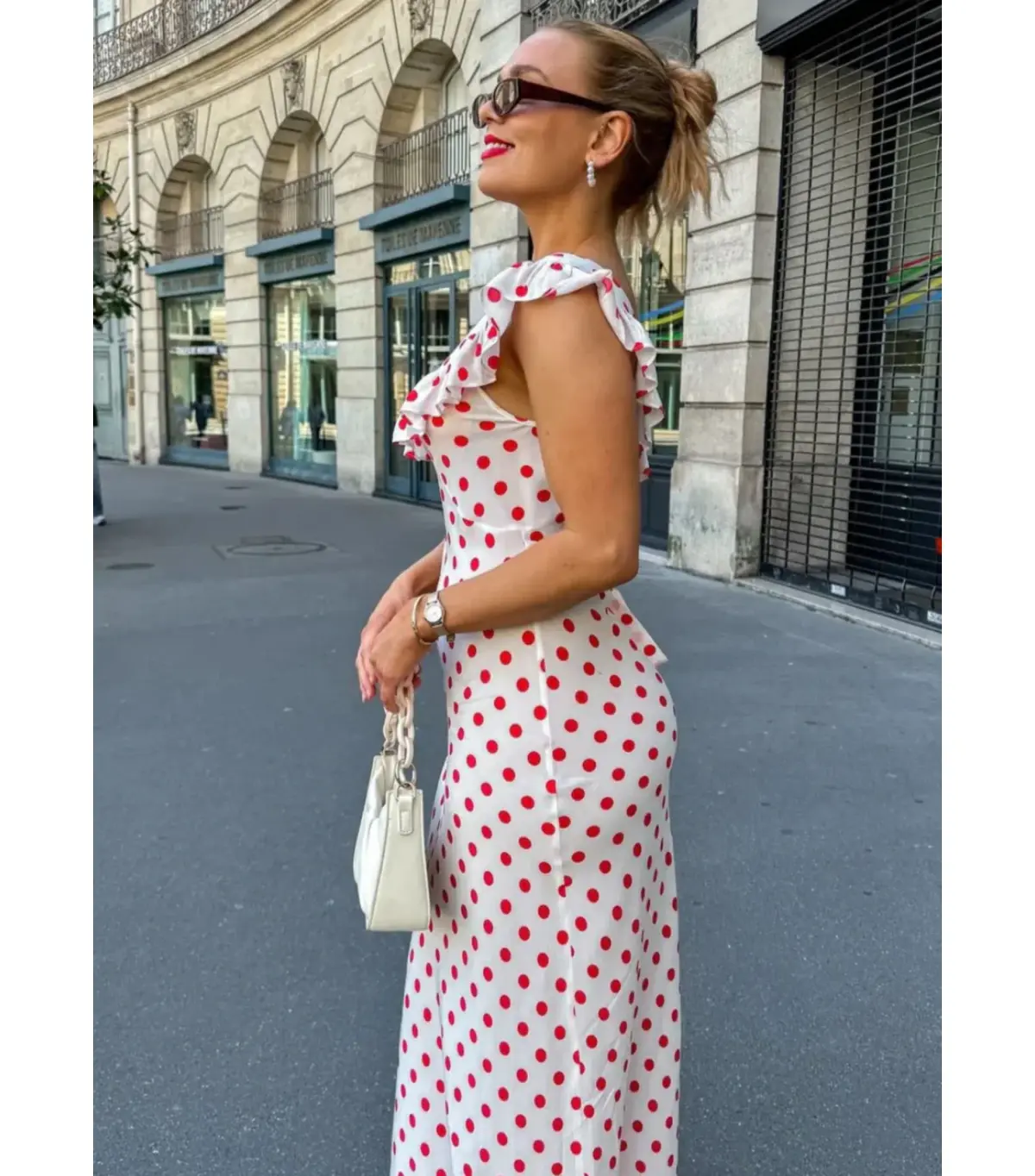 Realisation Par Claudia Maxi Dress Super Dot Size AU 6 - Image 9