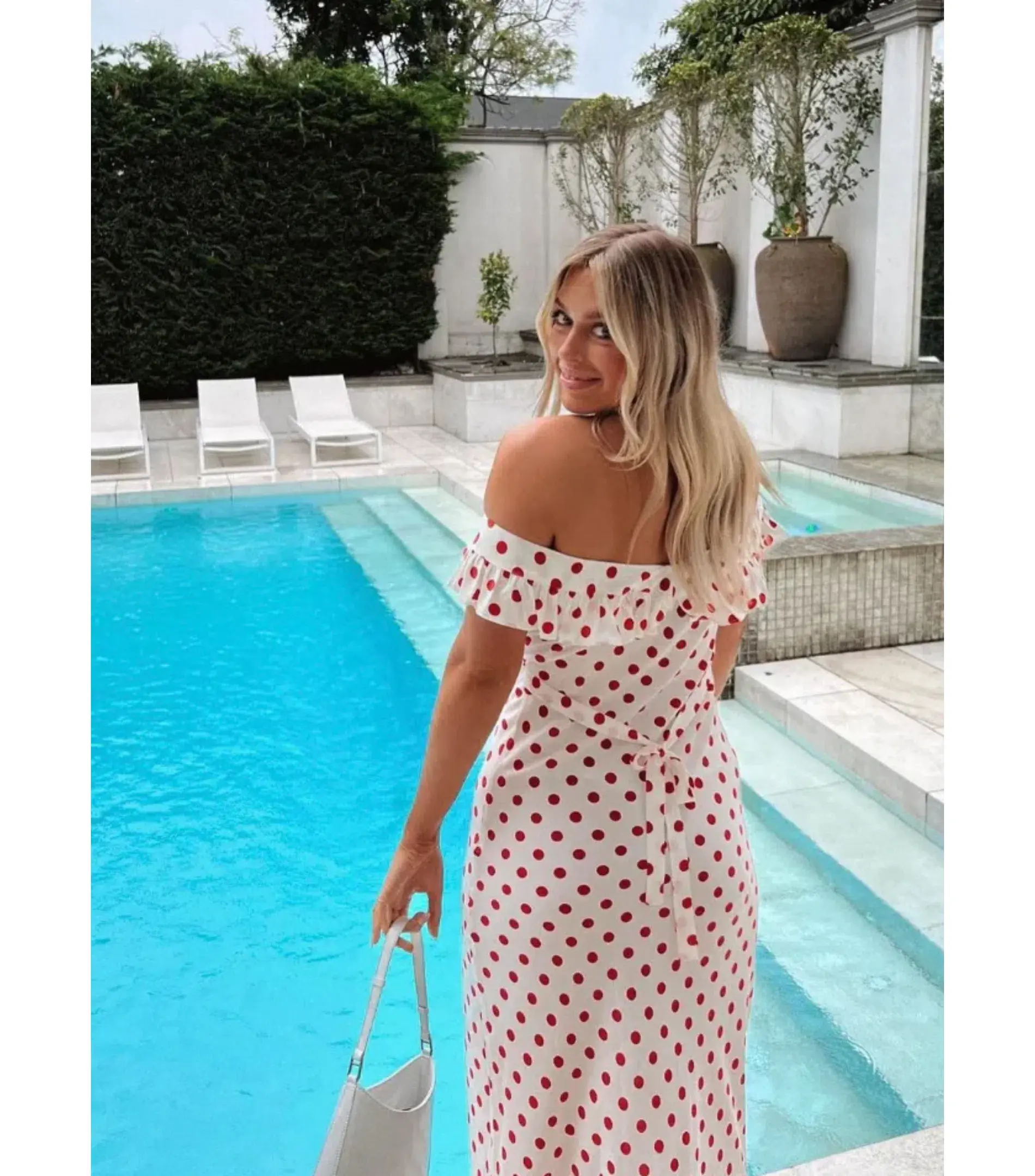Realisation Par Claudia Maxi Dress Super Dot Size AU 6 - Image 11