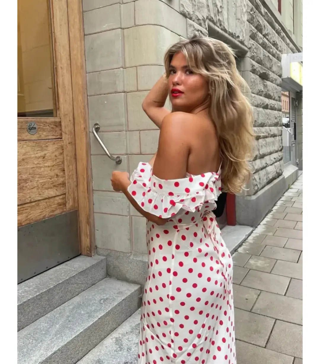 Realisation Par Claudia Maxi Dress Super Dot Size AU 10 for rent on The Volte - main image