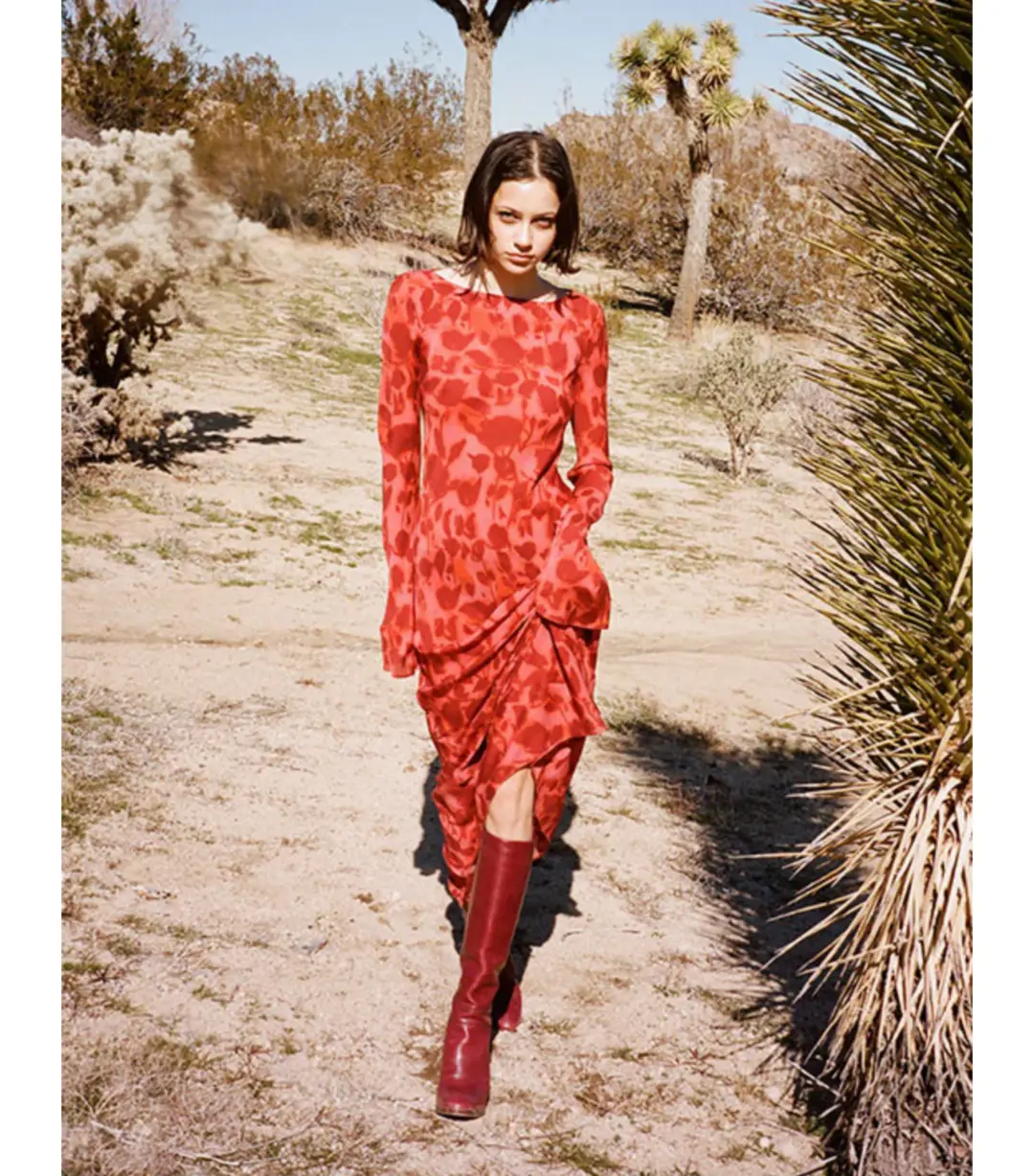 Realisation Par Gia Maxi Dress Red Print Size AU 10 for rent on The Volte - main image