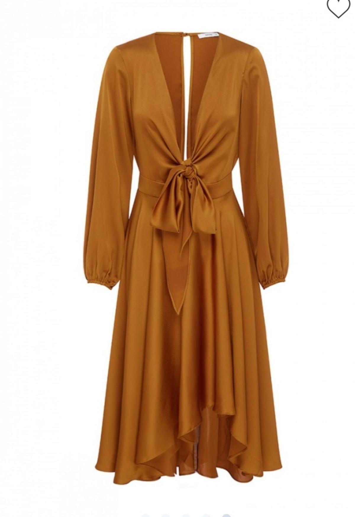 Sheike dress Gold size 6 - Image 1