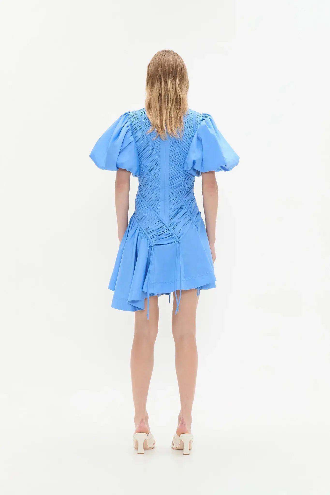 Aje Wisteria Mini Dress Blue Size 10 - Image 5