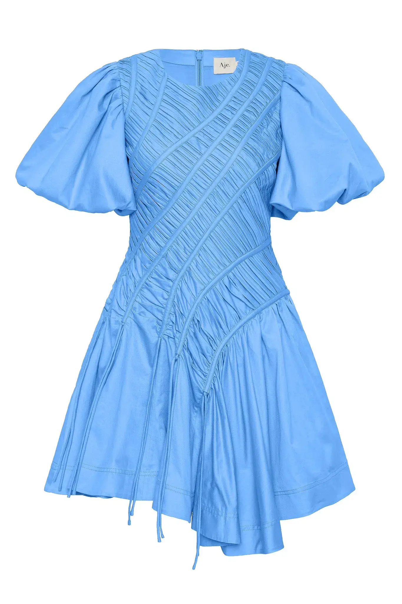 Aje Wisteria Mini Dress Blue Size 10 - Image 3