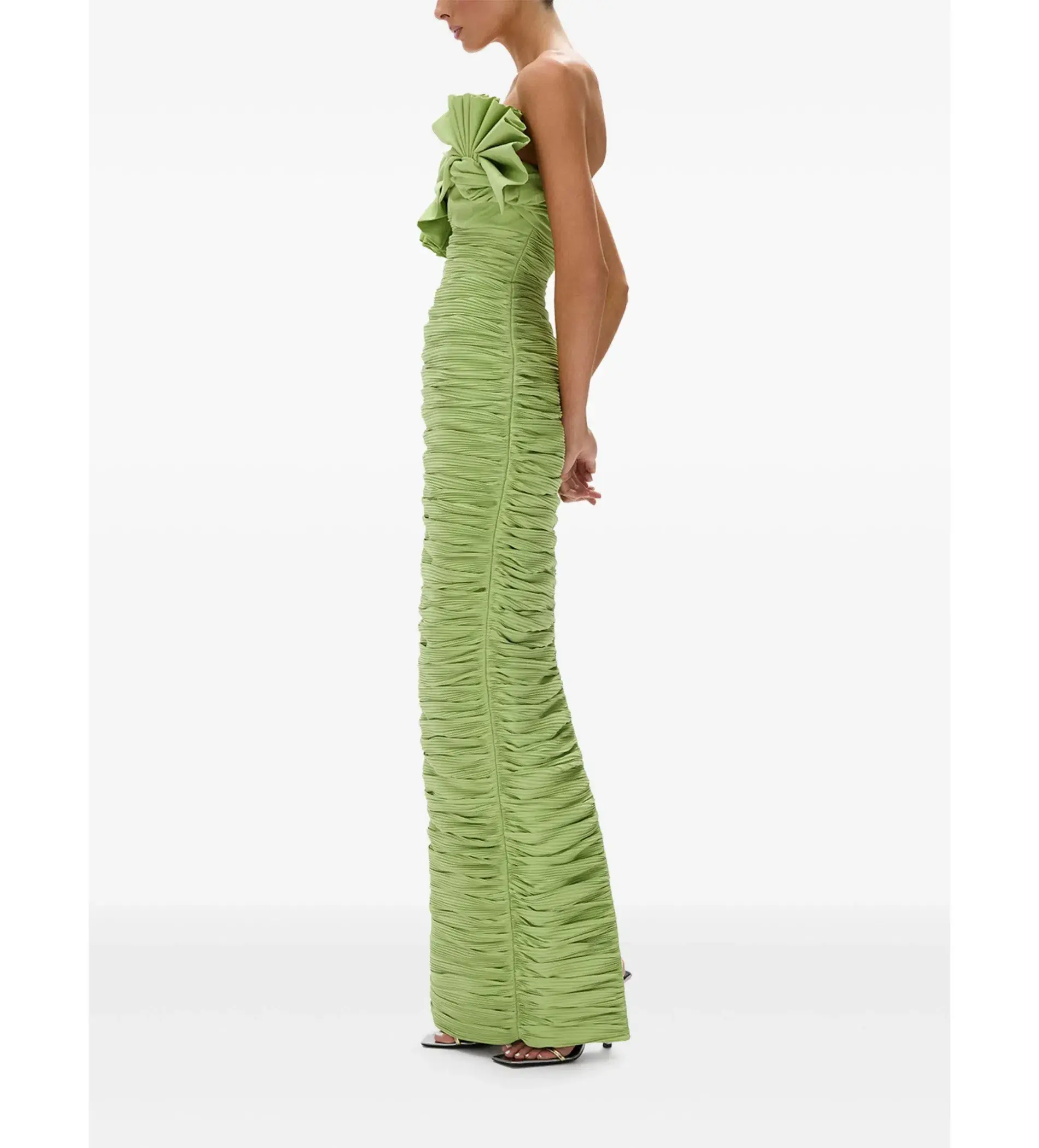 Rachel Gilbert Jensen Gown in Green Size XS / AU 6 - Image 2
