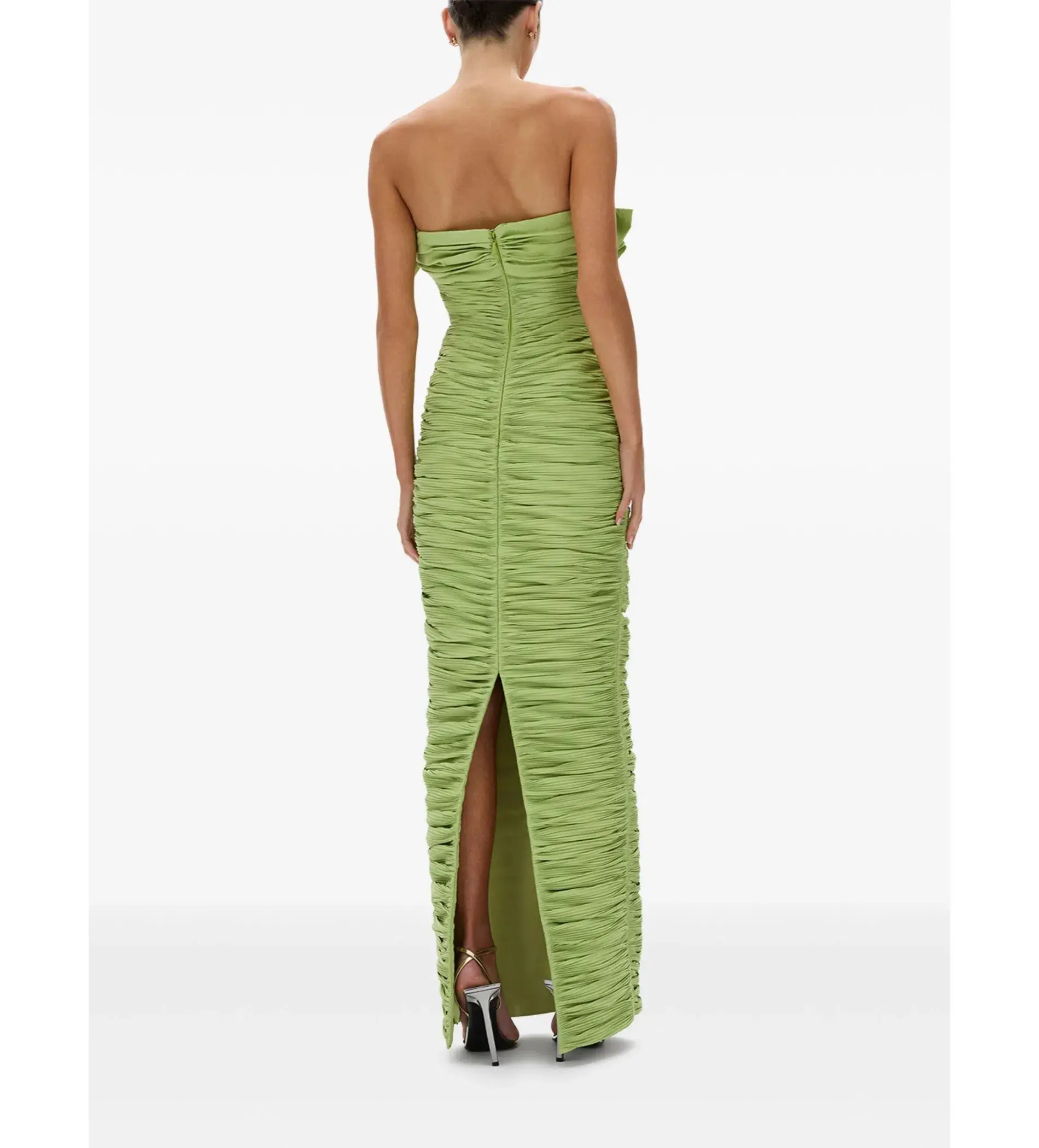 Rachel Gilbert Jensen Gown in Green Size XS / AU 6 - Image 3