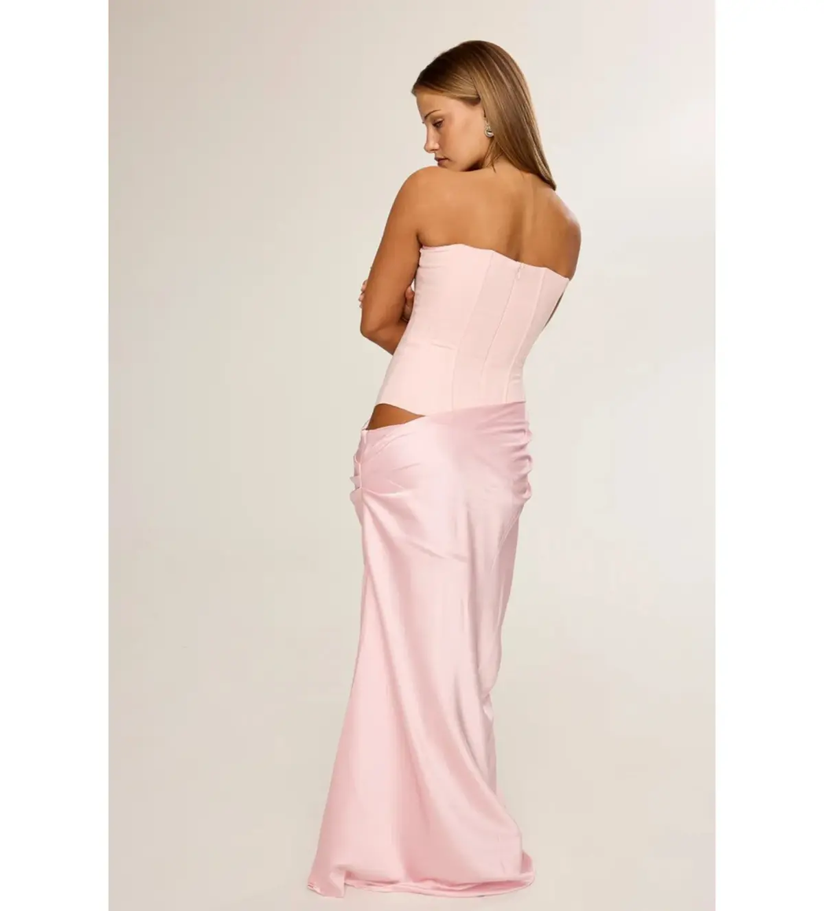 HNTR the label Huxley Gown Baby Pink Size AU 8 - Image 4