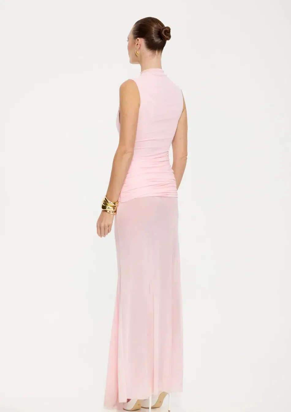 Effie Kats Roza Maxi Dress in Pink Size XS / AU 6 - Image 2
