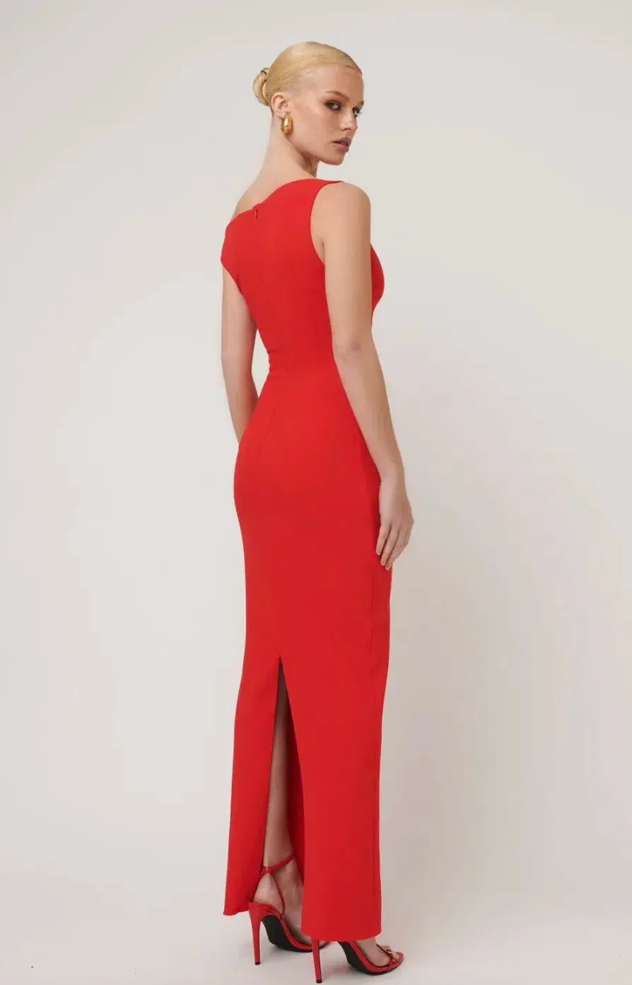 Effie Kats Inaya Gown - Cherry Red Size 6/XS - Image 2