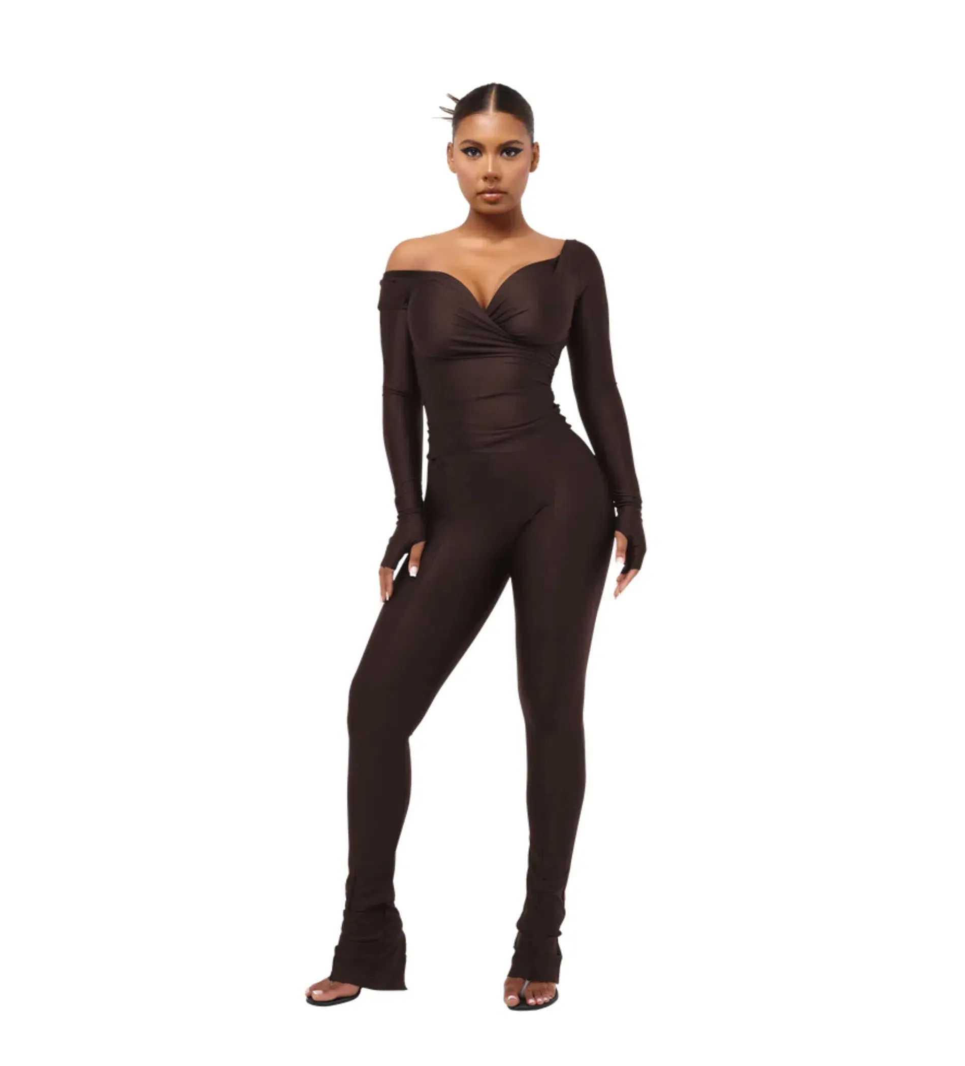 Cou Coo	‘Lanai’ Chocolate Set Brown Size	M/AU10 - Image 1