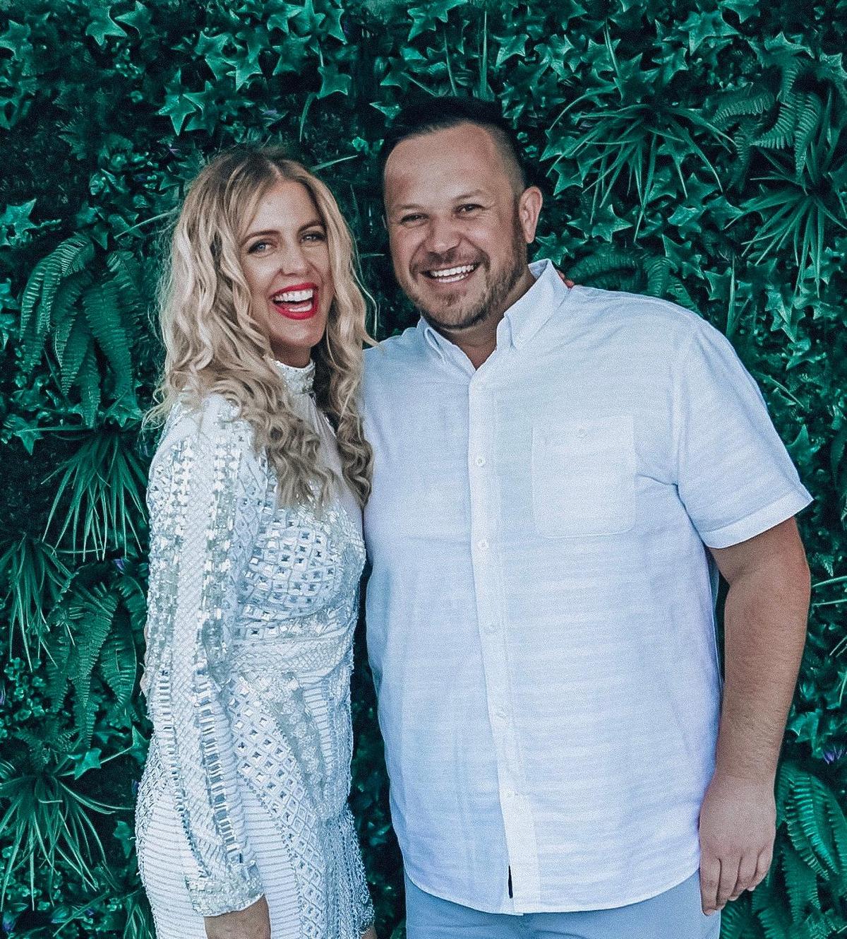White cocktail designer dress from Dubai size 12 - Image 2