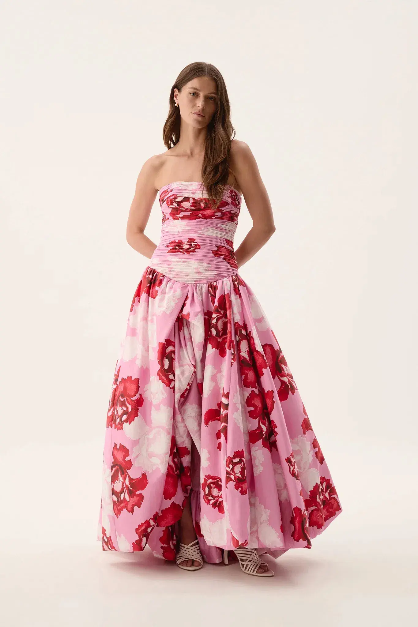 AJE Behold Maxi Dress in Pink Boldly Blooming Size 12 - Image 1
