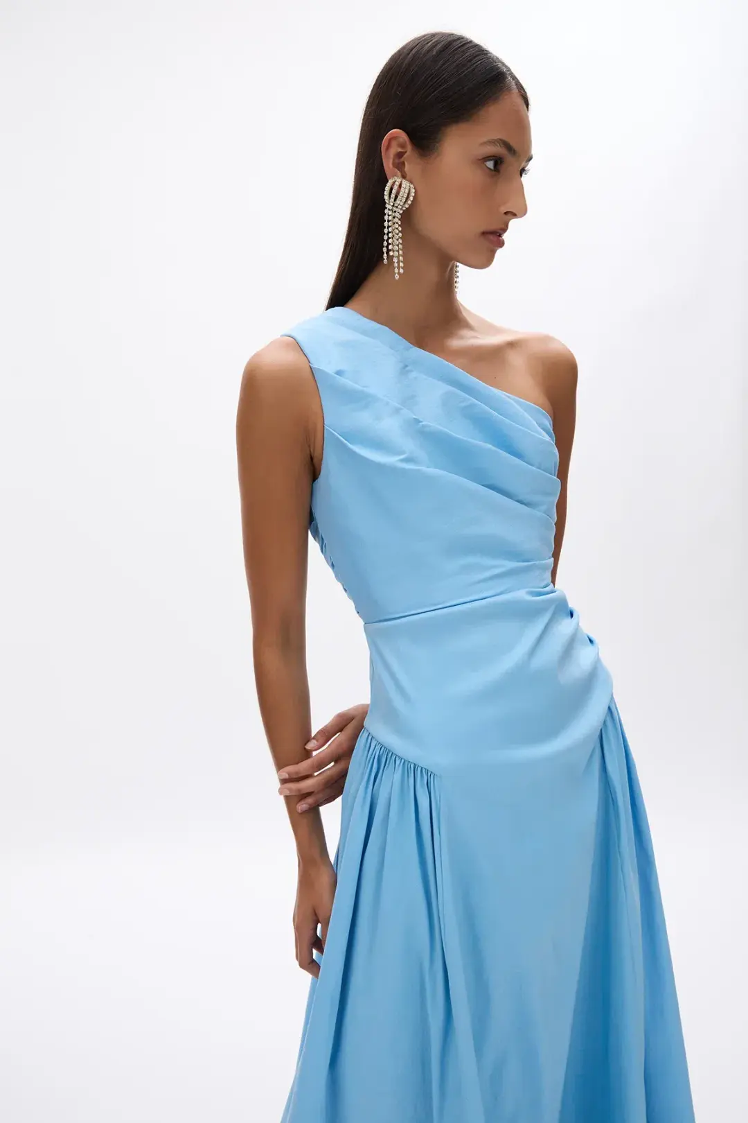 Rachel Gilbert Banksia Dress Blue Size 2 / AU 10 for rent on The Volte - main image