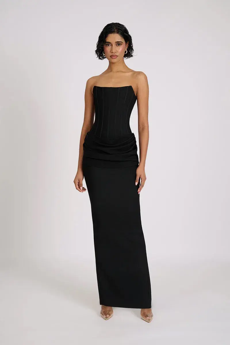 Eliya The Label Hilda Gown in Black Size 8 - Image 4