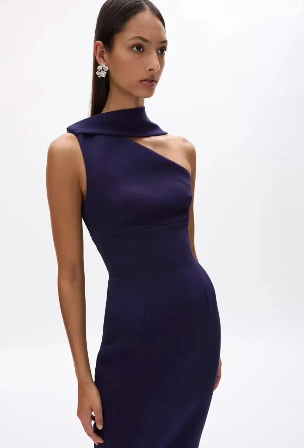 Rachel Gilbert Clara Midi Dress Dark Indigo Size 2 / AU 10 - Image 5