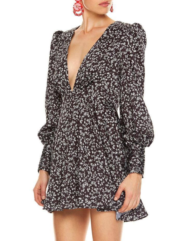 Talulah Embody The Love Long Sleeve Mini Dress Print Size XS / Au 6 for rent on The Volte - main image