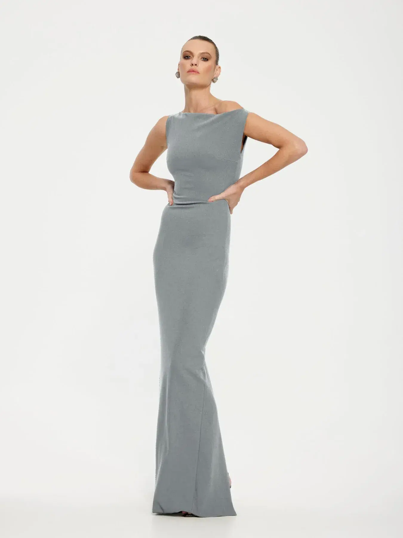 Effie Kats Inaya Gown Sage Size S - Image 1