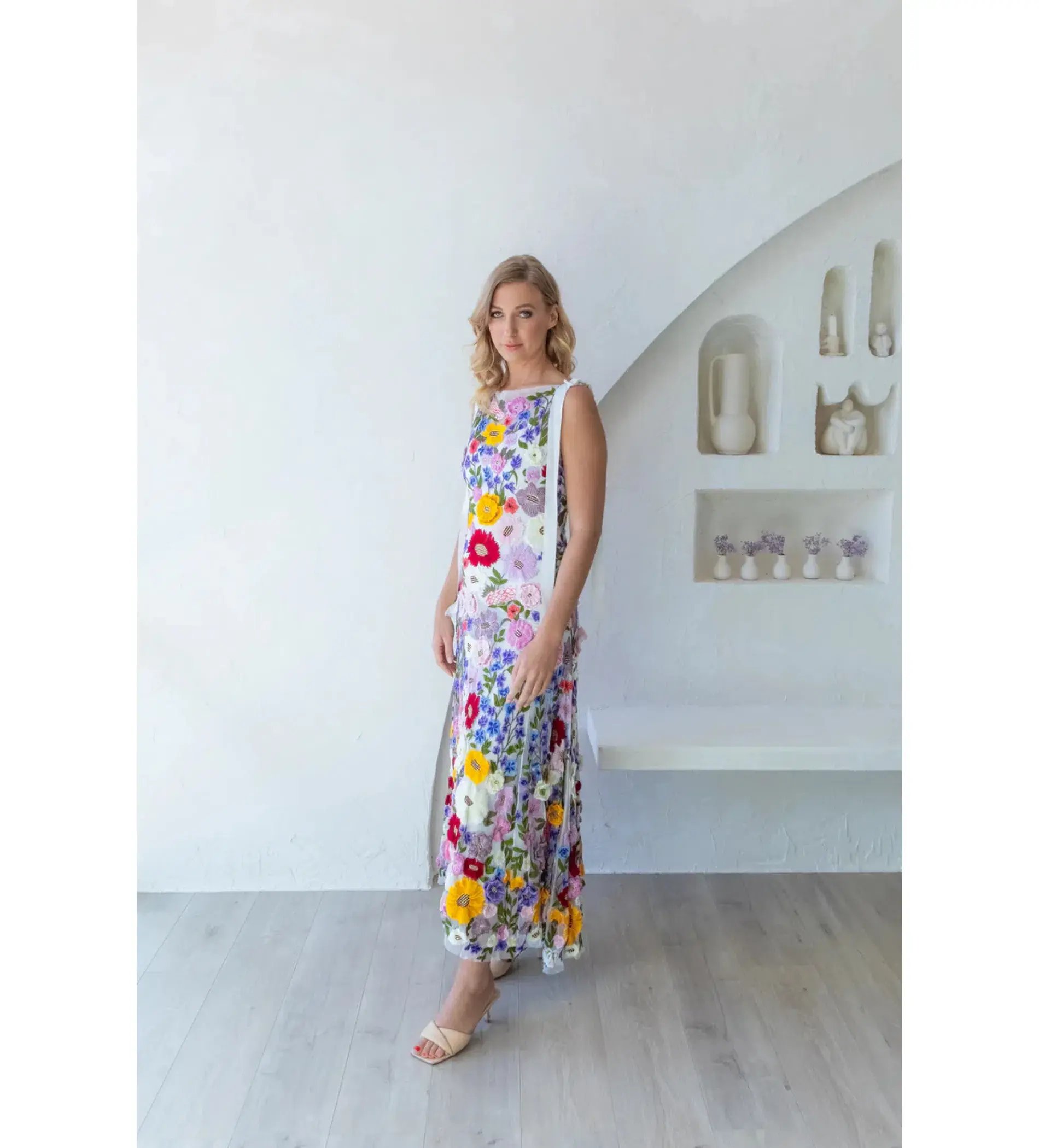 Rachel Gilbert Nya Gown in Floral Size AU 14 - Image 1
