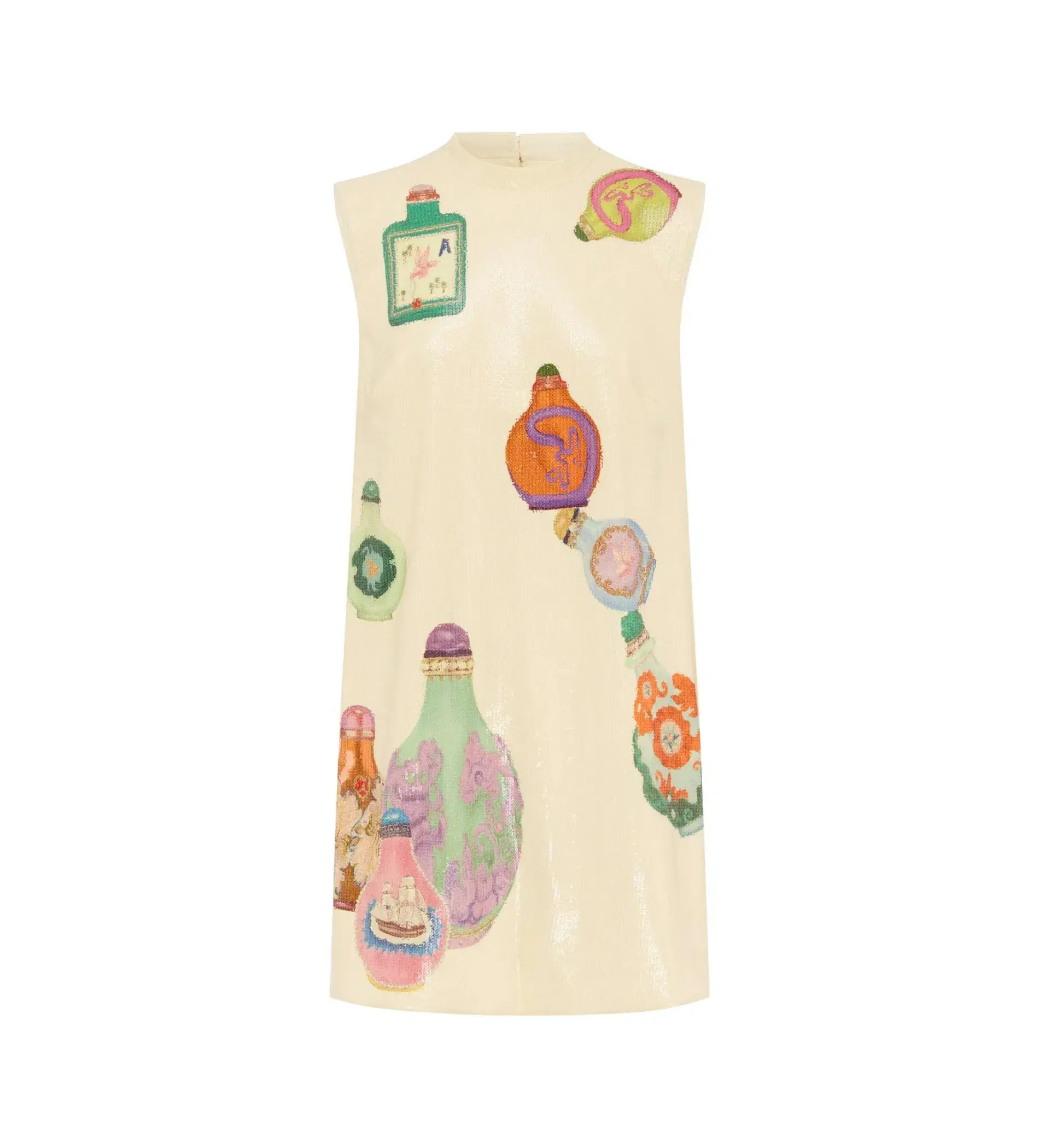 Alemais Chesca Mini Dress in Print Size AU 10 - Image 3