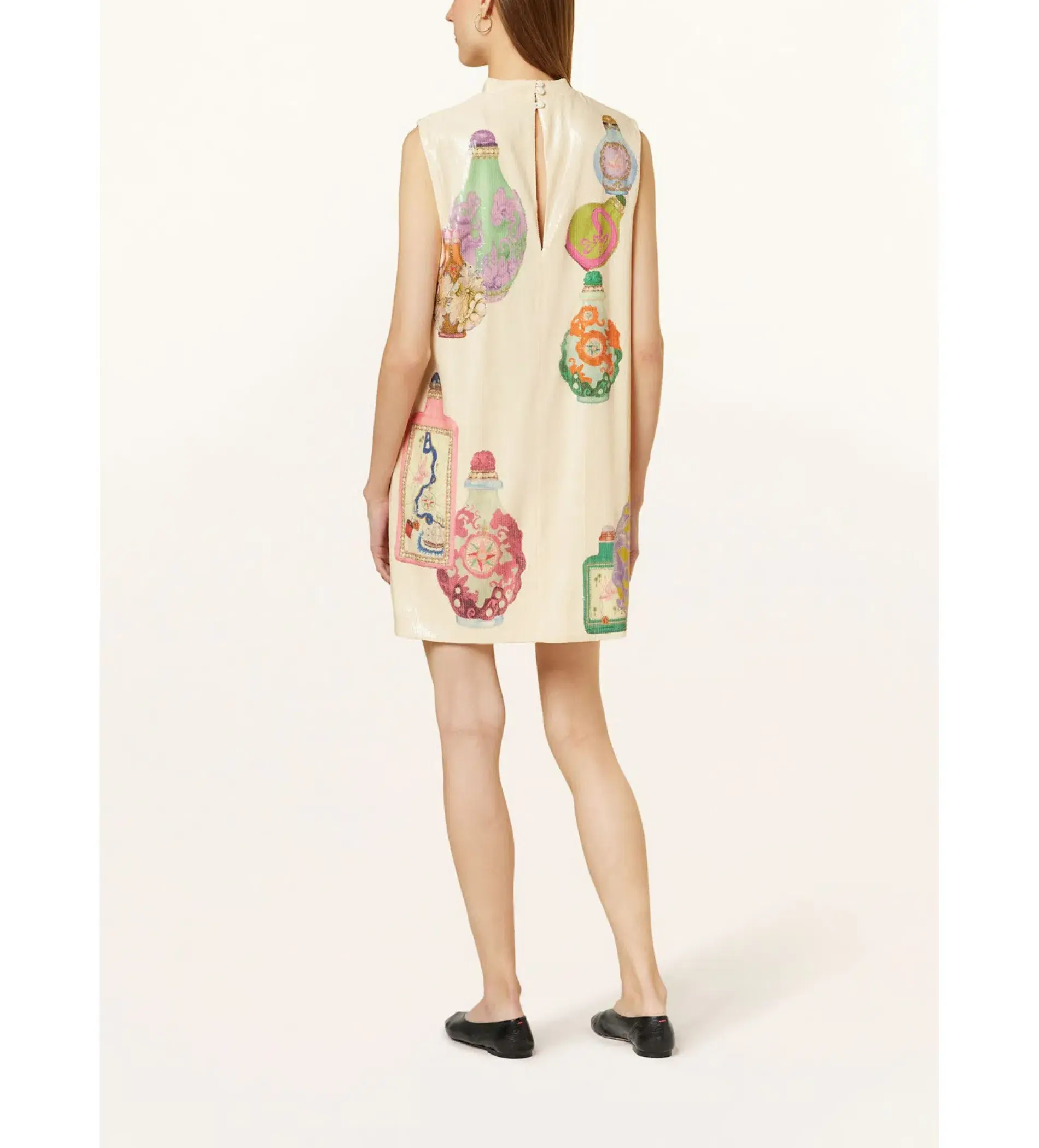 Alemais Chesca Mini Dress in Print Size AU 10 - Image 2