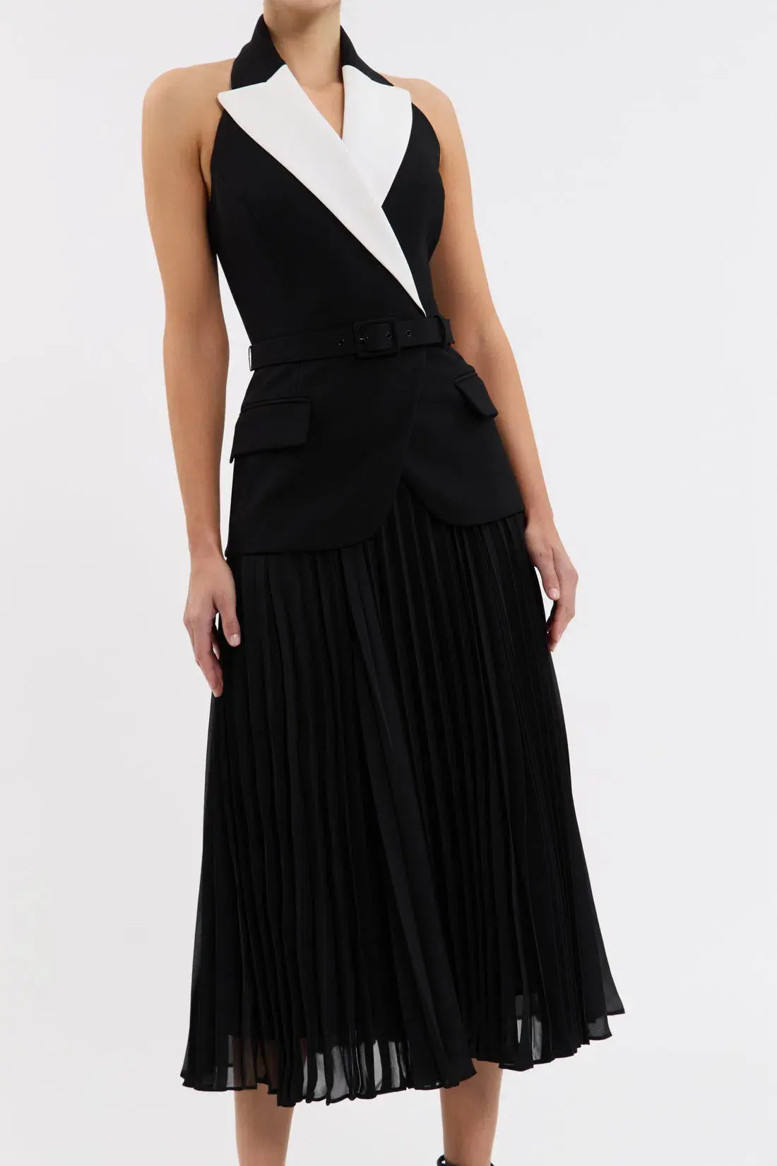 Rebecca Vallance Emma Midi Dress Black Size 10 - Image 3