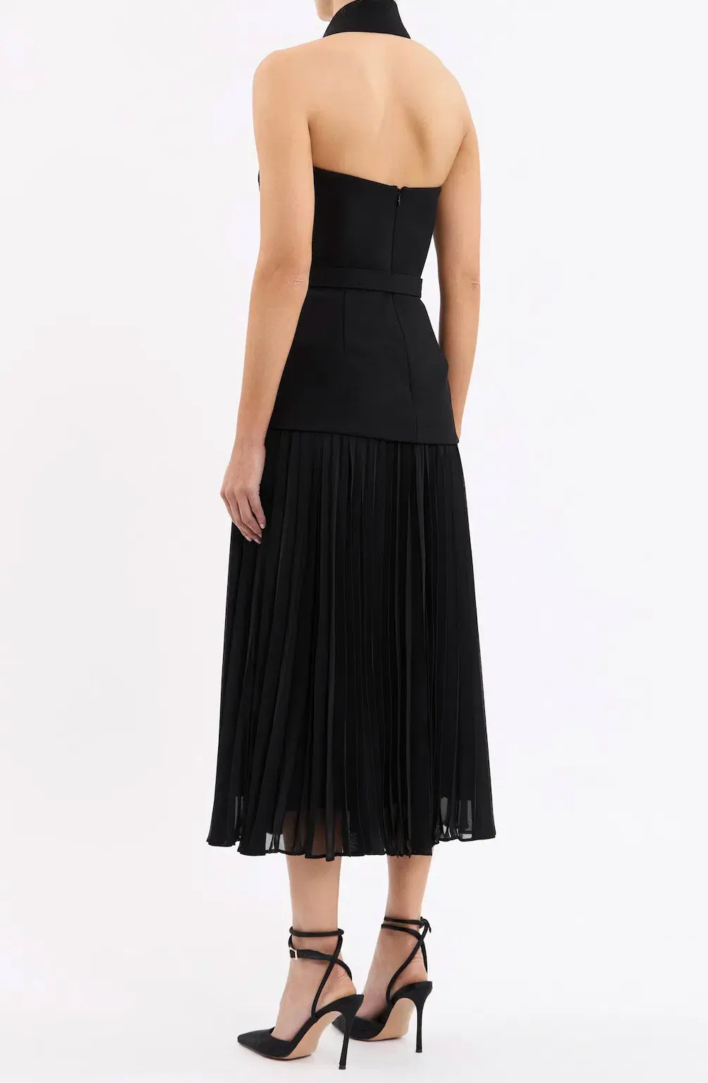 Rebecca Vallance Emma Midi Dress Black Size 10 - Image 2