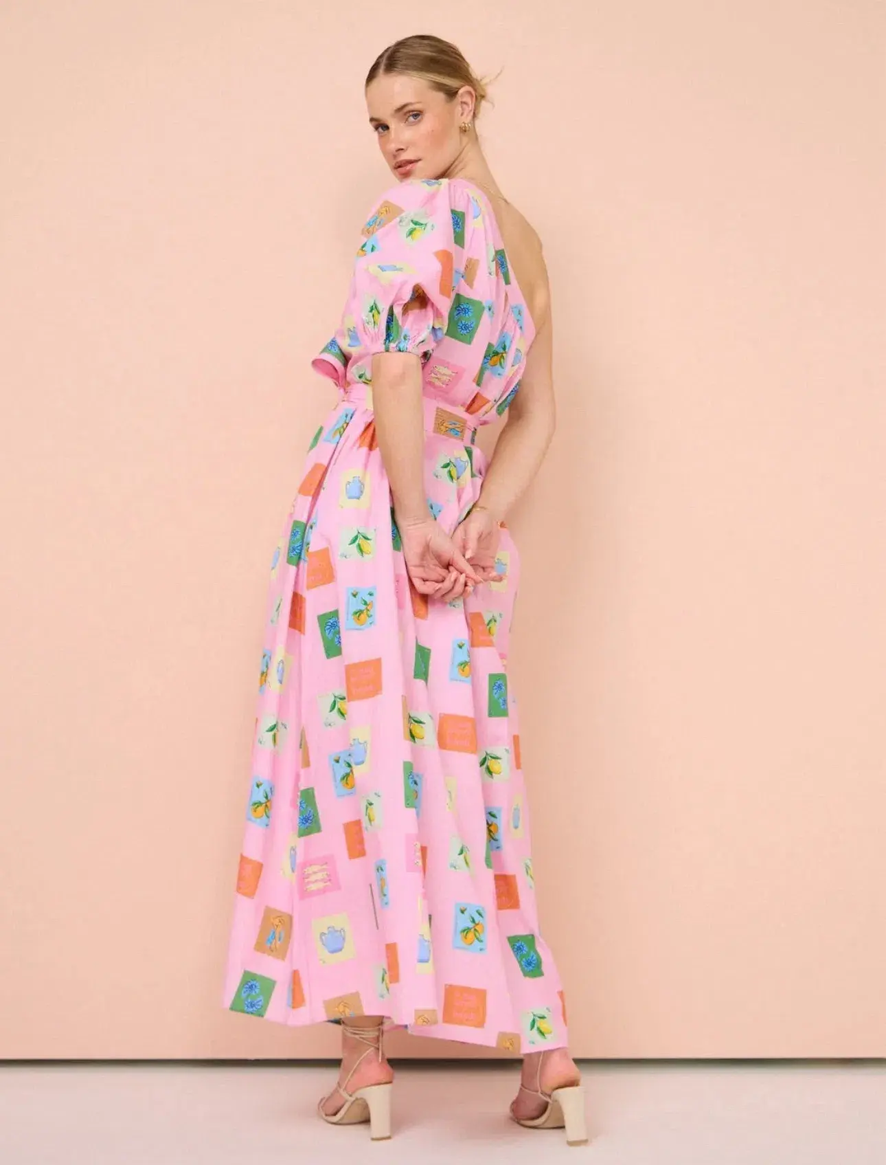 Palm Noosa Lotus Maxi Dress Pink Size 8  - Image 2
