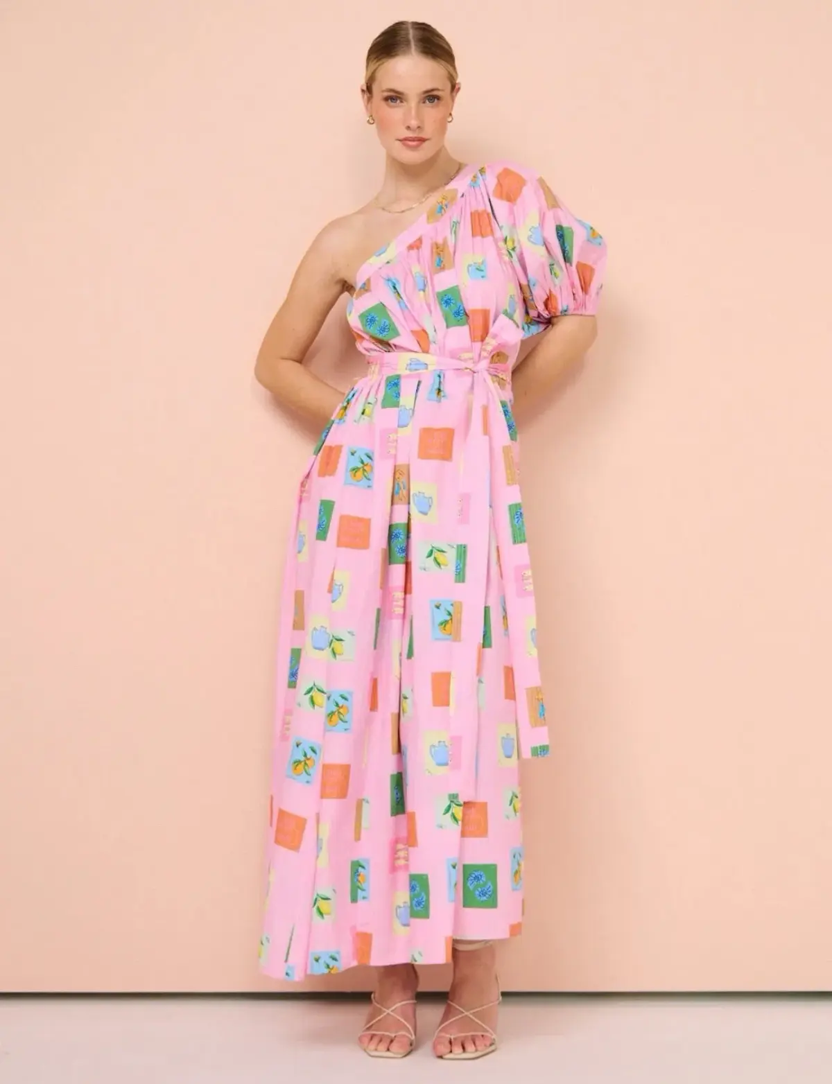 Palm Noosa Lotus Maxi Dress Pink Size 8  - Image 1