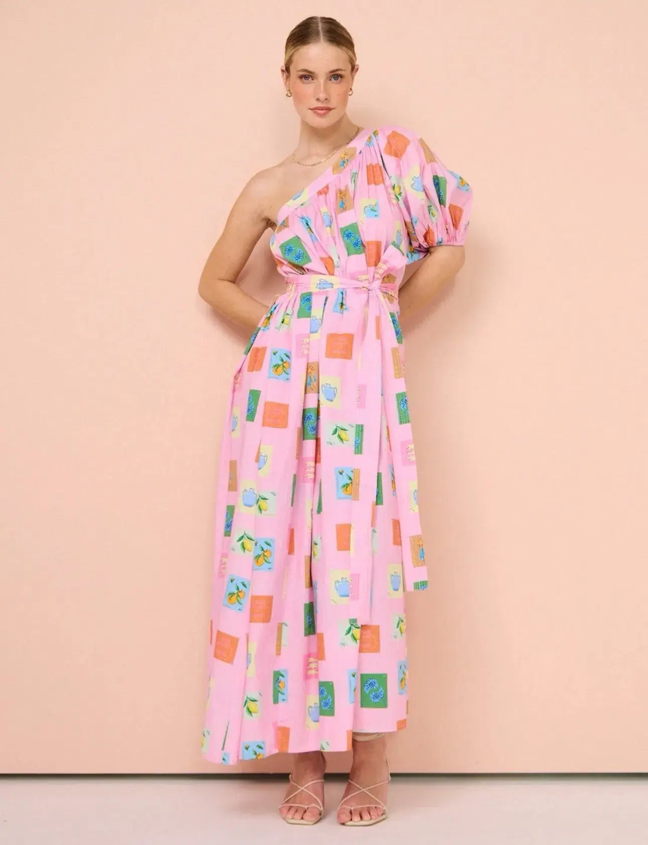 Palm Noosa Lotus Maxi Dress Pink Size 8  - Image 1