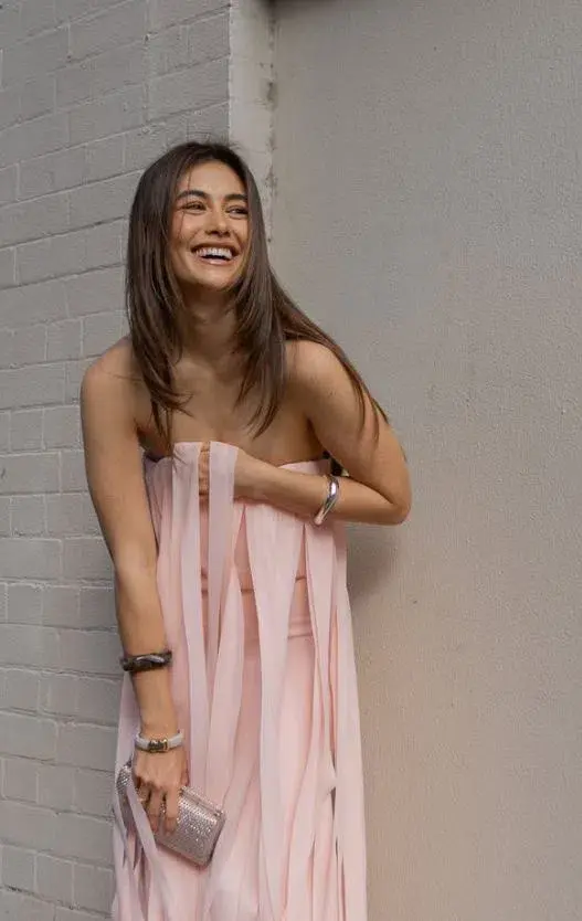 Manning Cartell Boundless Strapless Dress in Blush Size 6 - Image 2