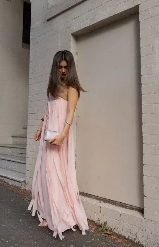 Manning Cartell Boundless Strapless Dress in Blush Size 8 - Image 1