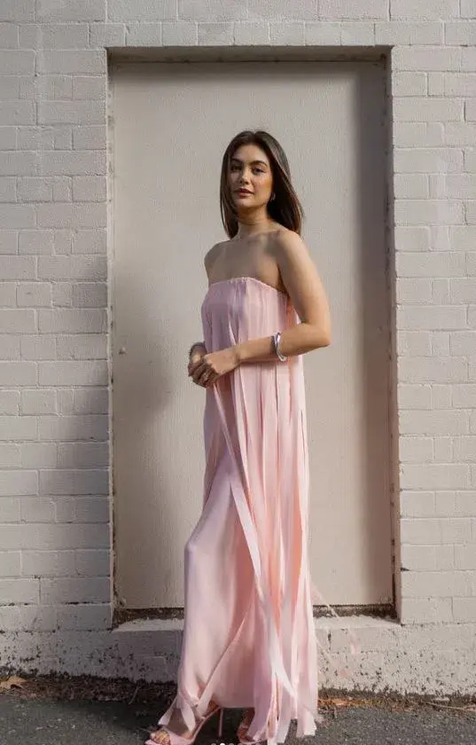 Manning Cartell Boundless Strapless Dress in Blush Size 10 - Image 1