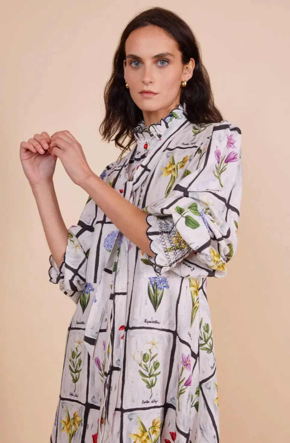 Binny Wear Easter Lilies Dress  Mini Size AU 8 - Image 2