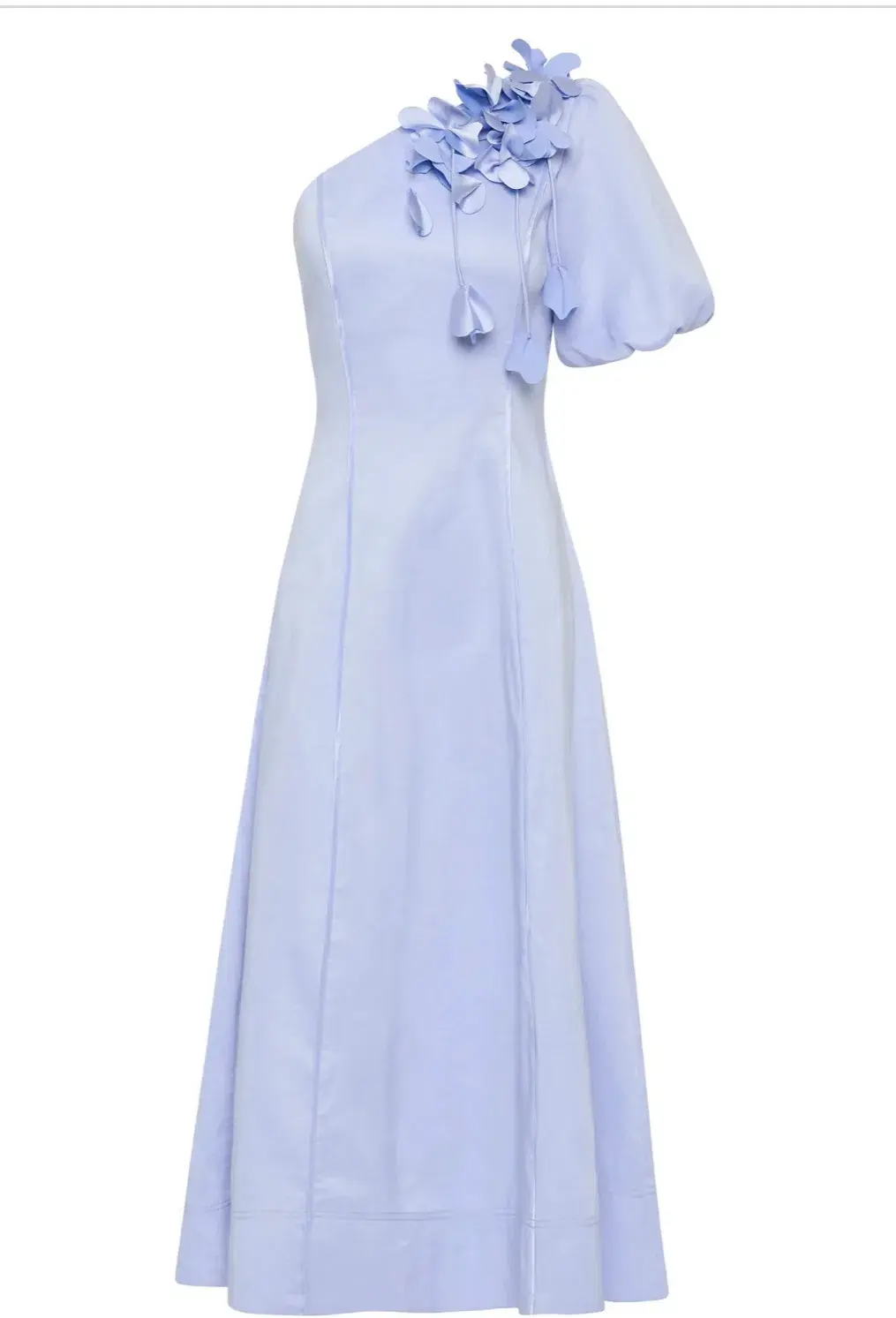 Aje Camille Midi Dress Blue Size AU 12 - Image 2