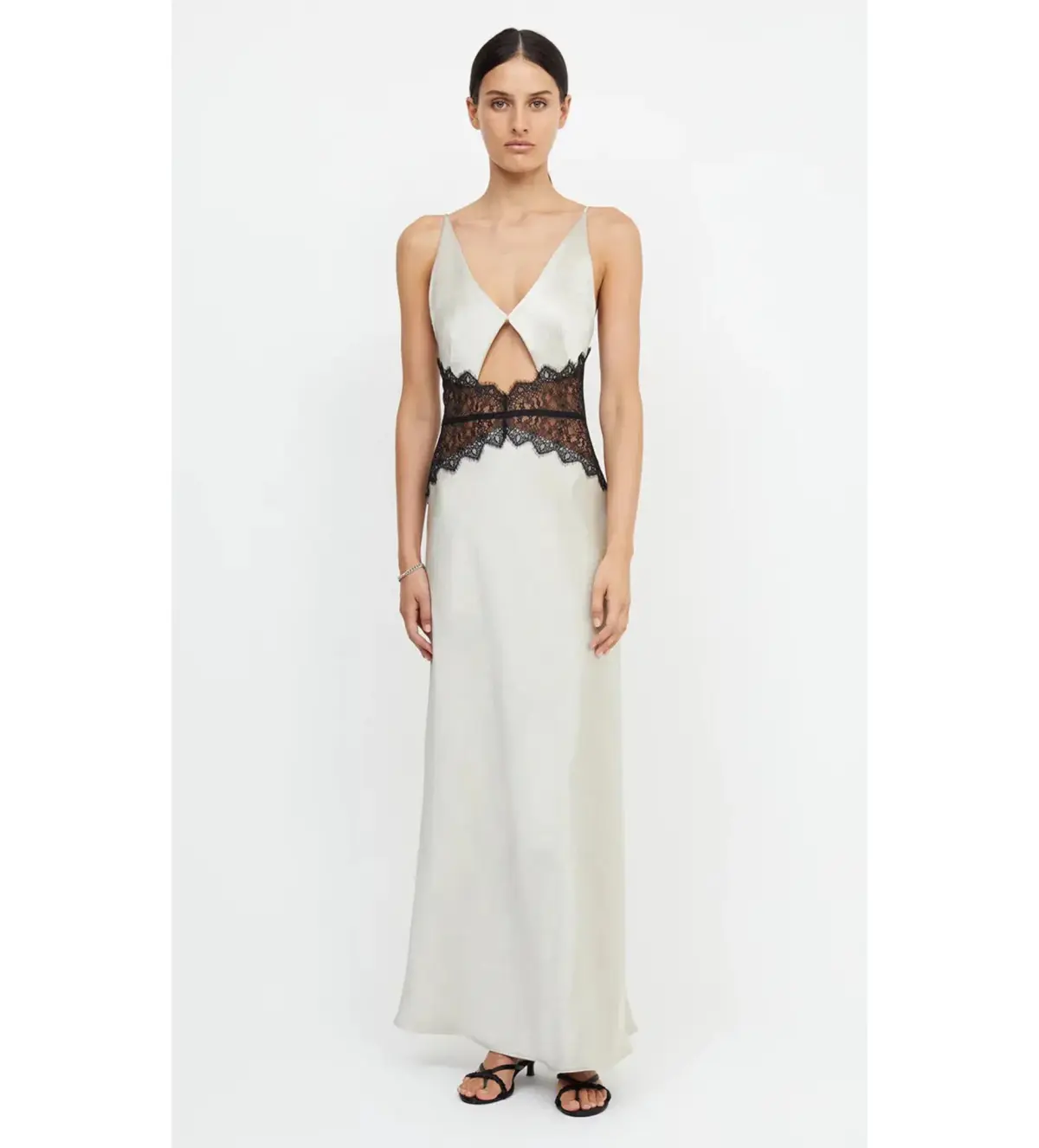 Bec and Bridge Camille Maxi Dress in Ecru Size 6 - Image 1