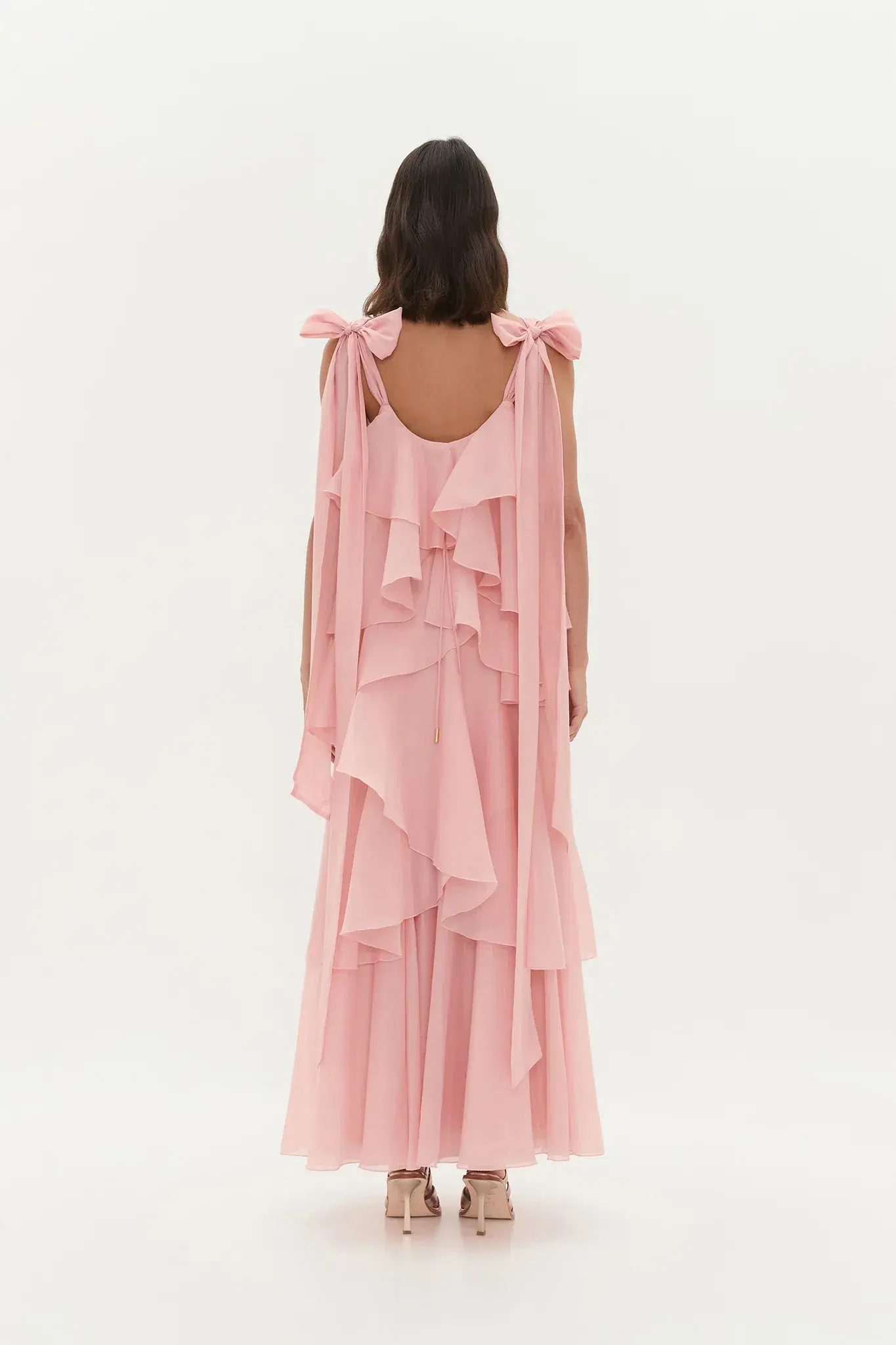Aje Gracie Maxi Dress in Muted Rose Size 10 - Image 2