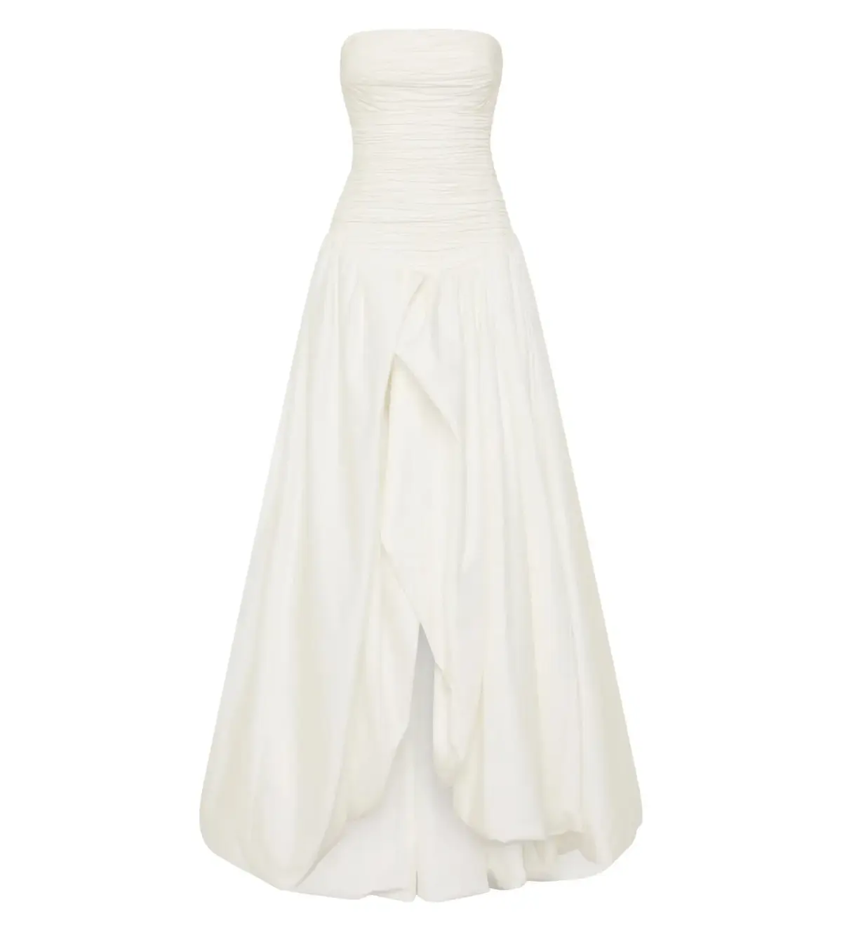 Aje Violette Bubble Hem Maxi Dress Ivory Size AU 8 - Image 6