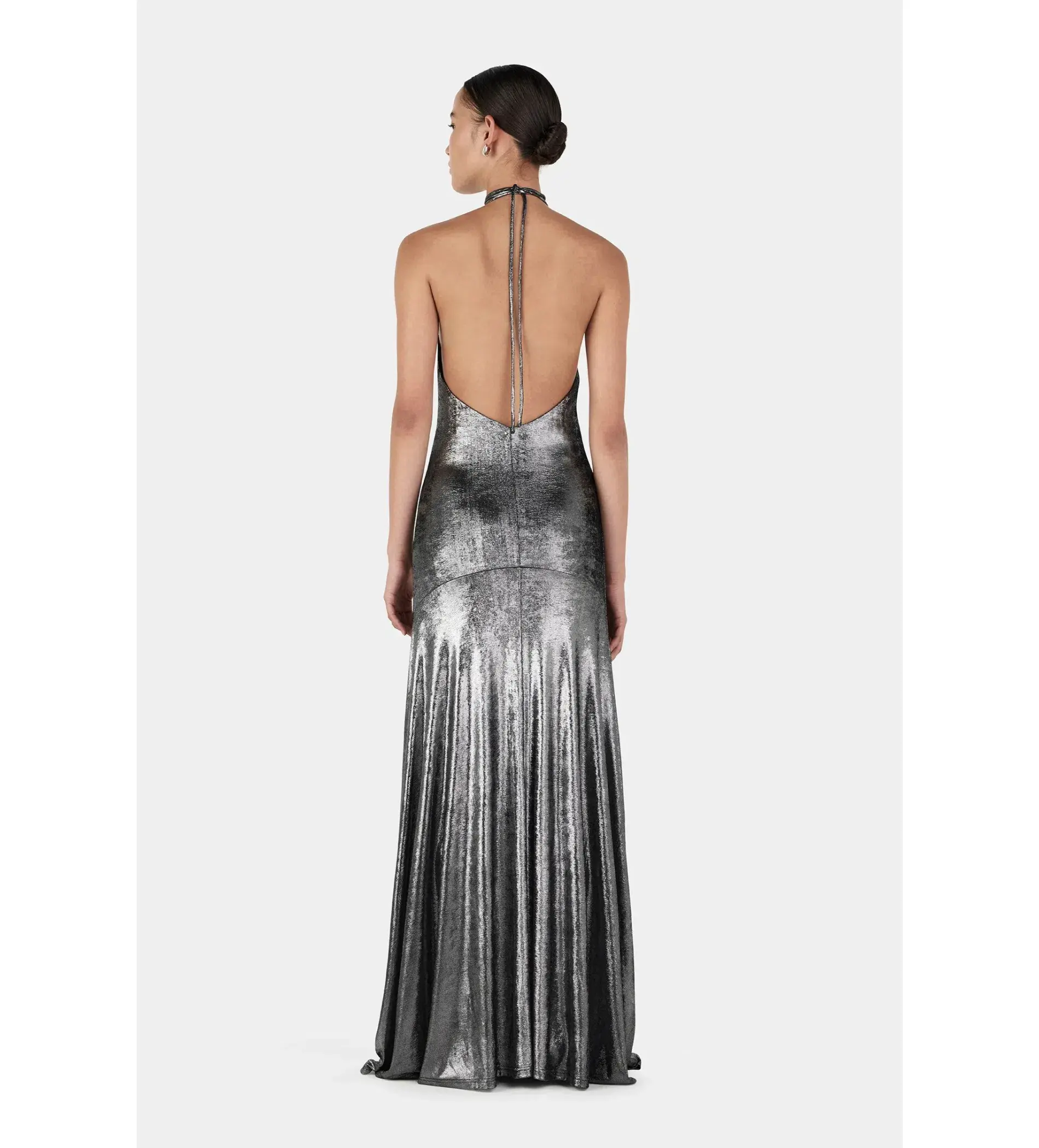 Hansen and Gretel Kitty Slip Maxi Dress Mercury Size L AU 12 - Image 5