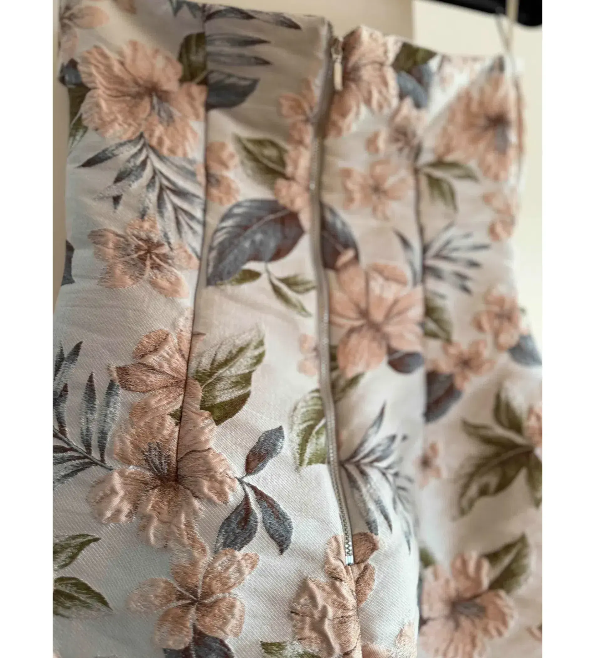 Bec & Bridge Fleurette Jacquard Mini Dress Floral Size AU 8 - Image 7