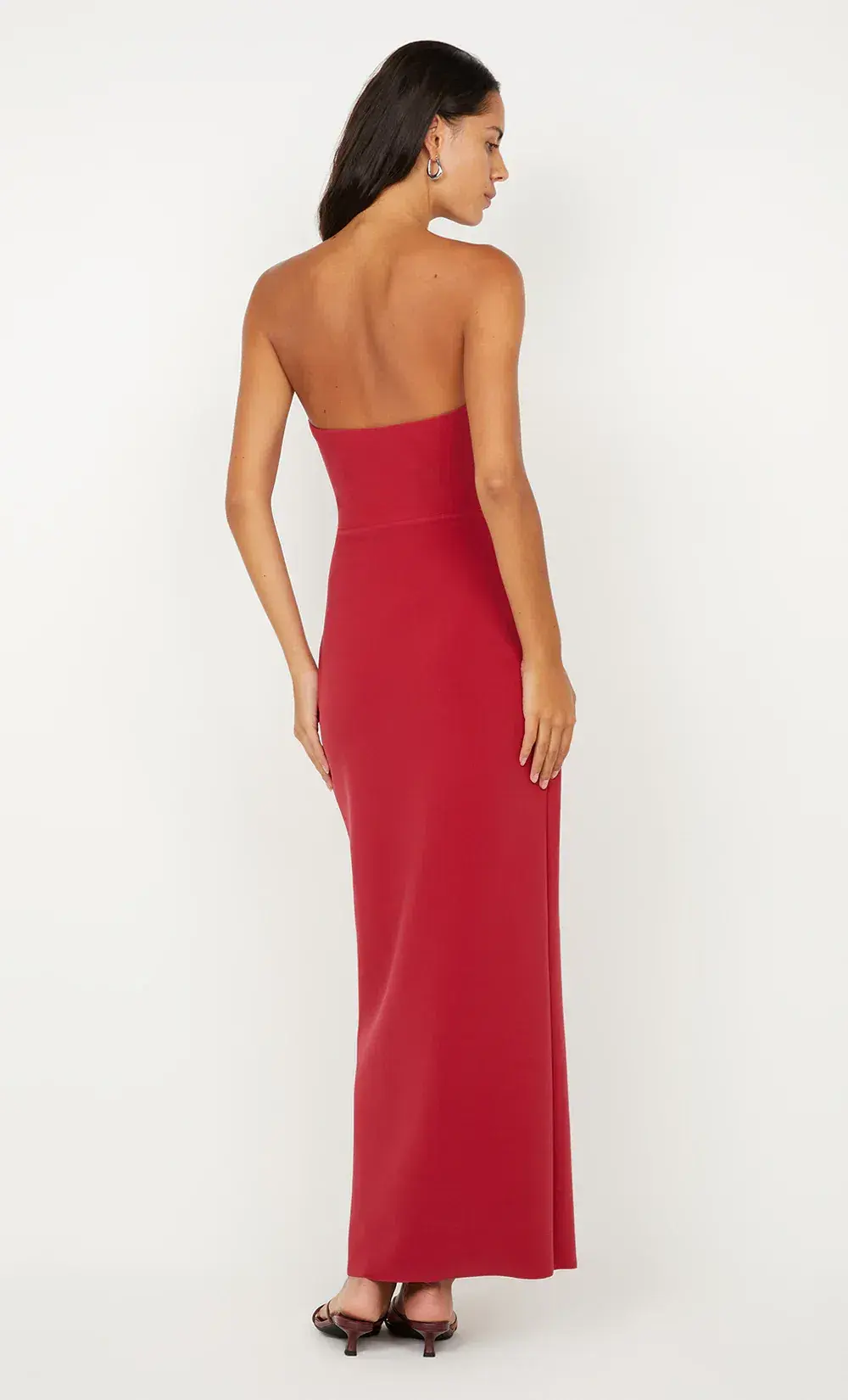 Bec & Bridge Rafi Strapless Maxi Dress in  Cherry Size AU  10 - Image 2
