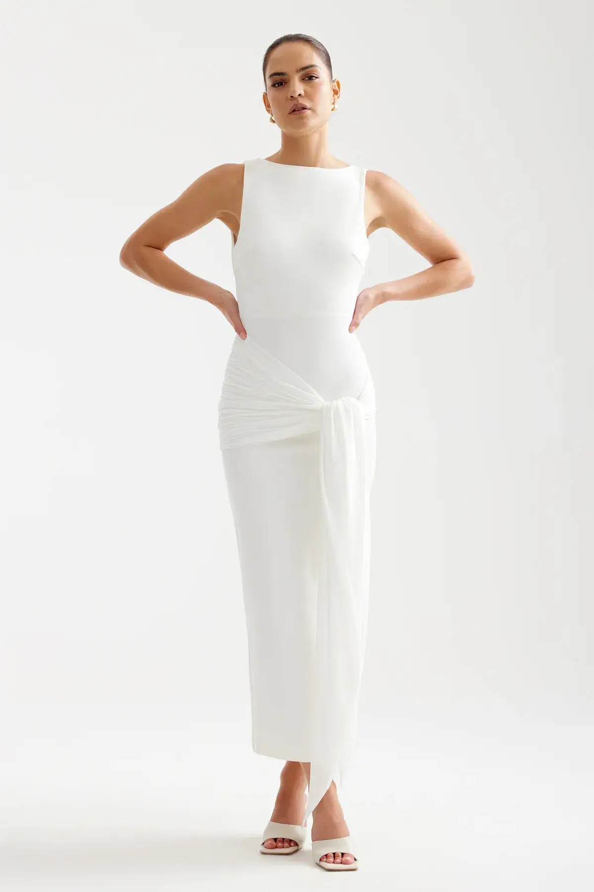 Lexi Elara Dress in White Size 8 - Image 1